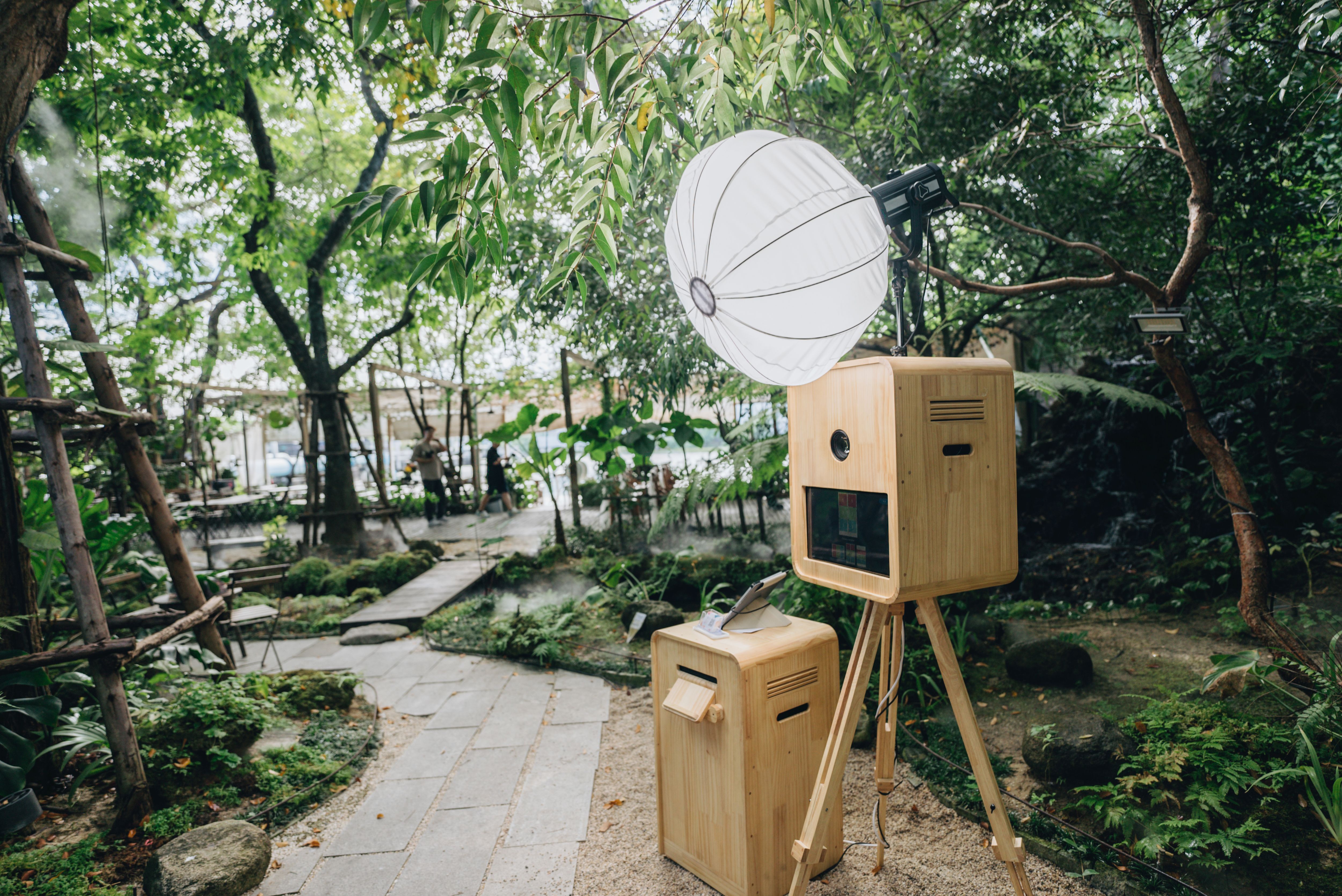 custom photobooth setup