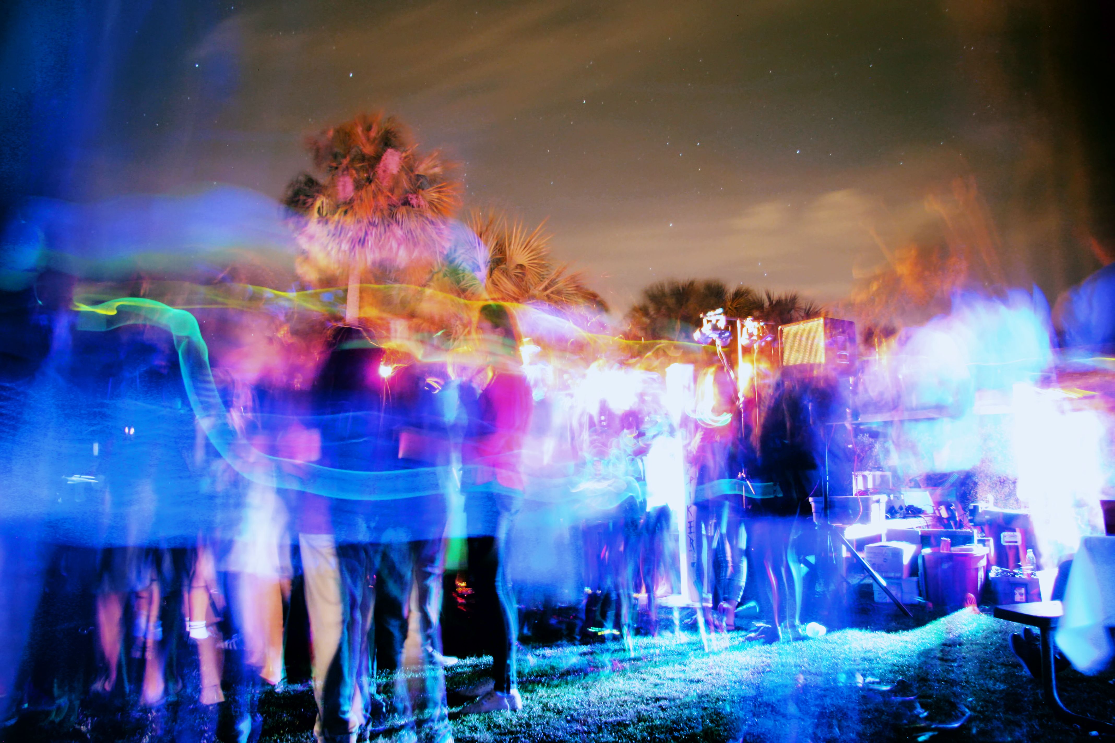 Outdoor College Party