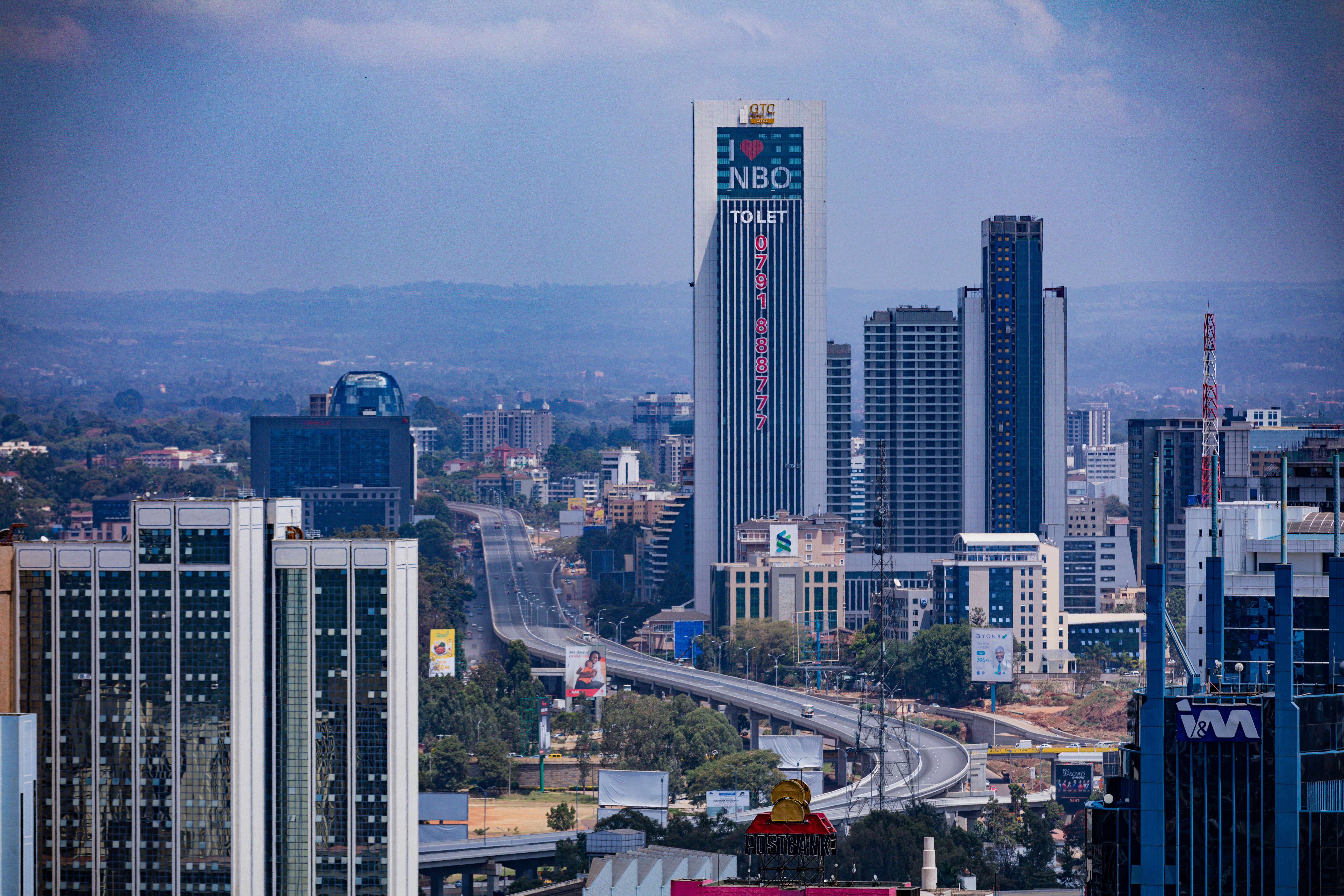 Nairobi City County Kenya's Capital Cityscapes Skyline Skyscrapers High rise Buildings Architecture
