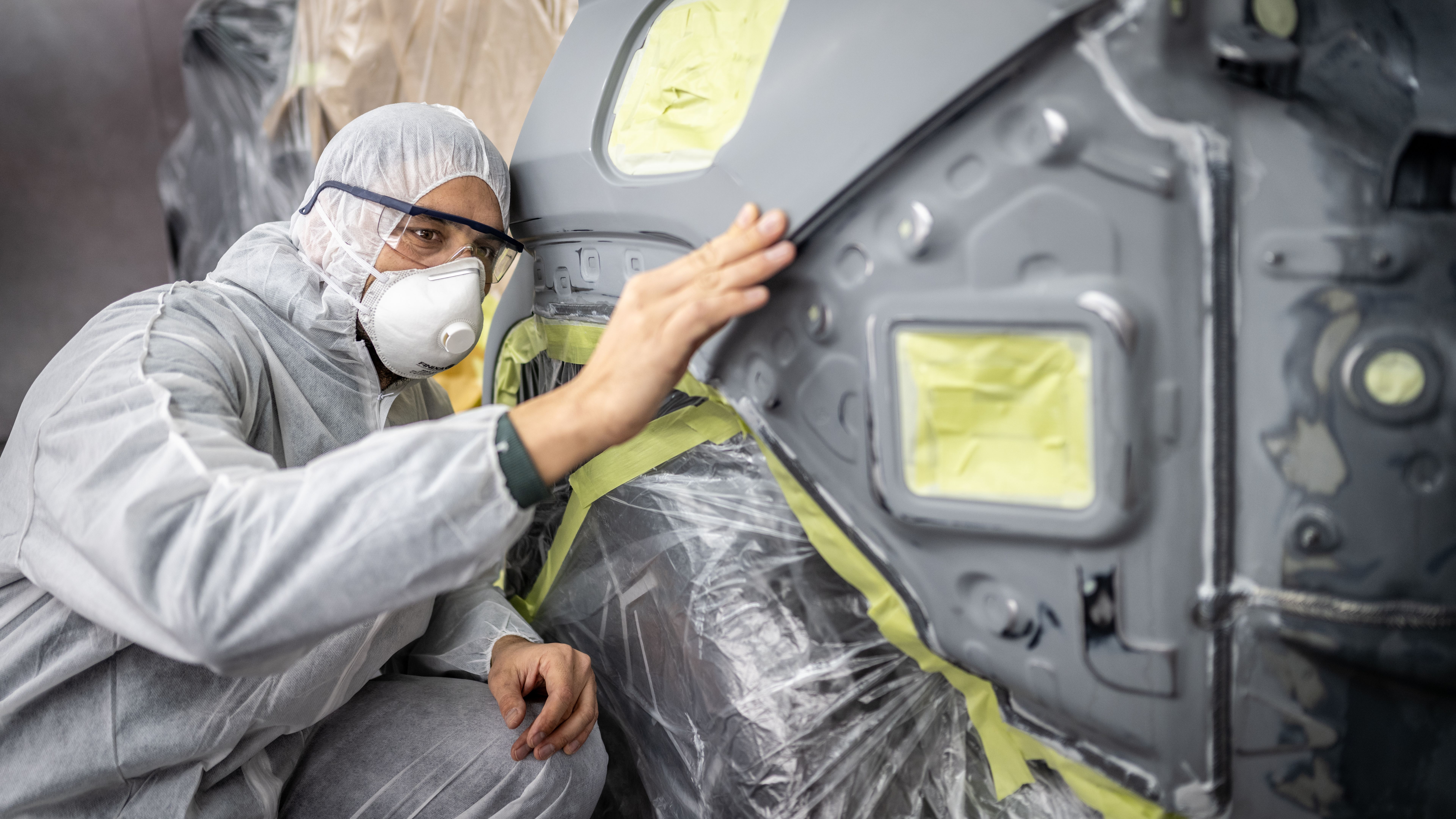 car paint shop