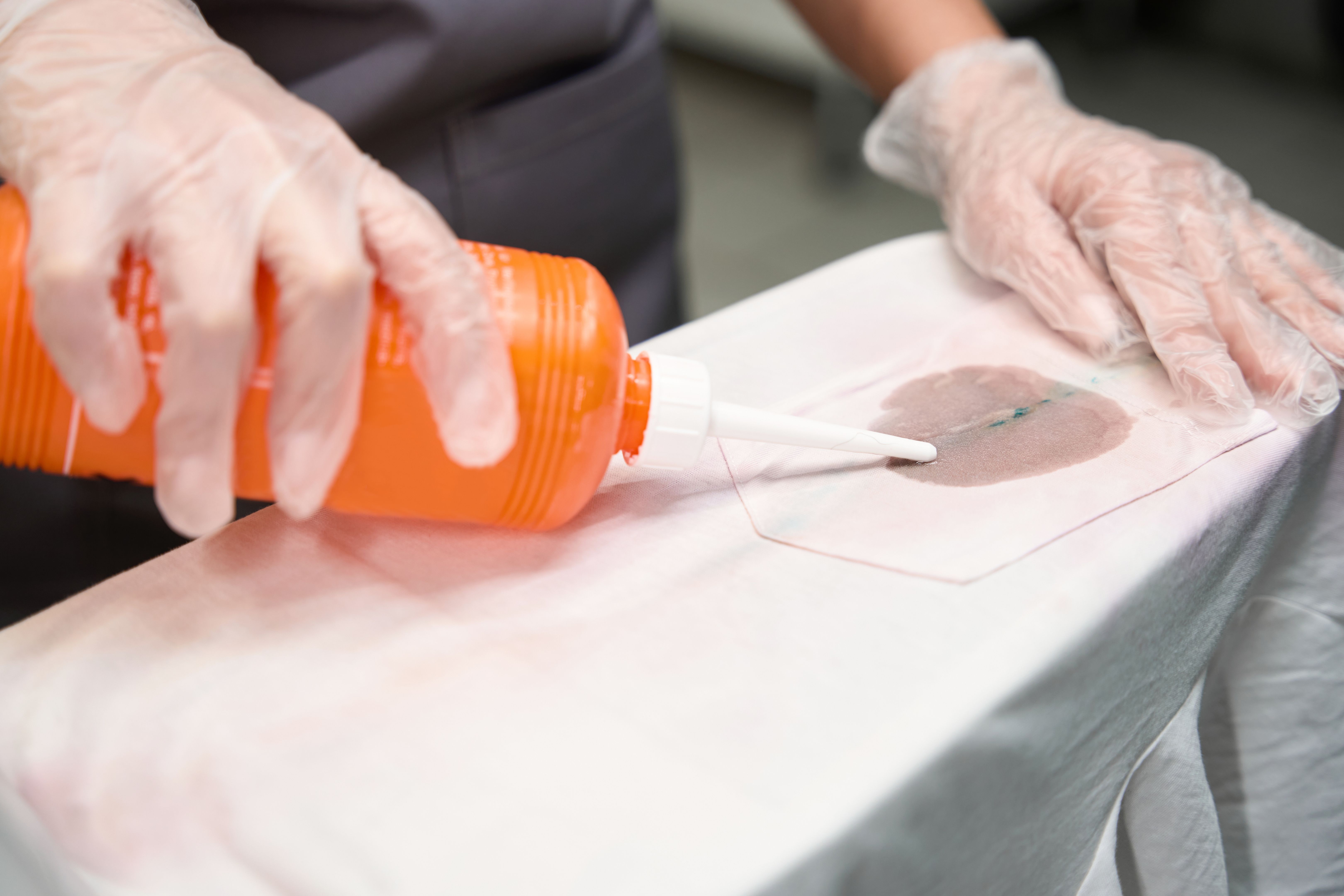 dry cleaning process