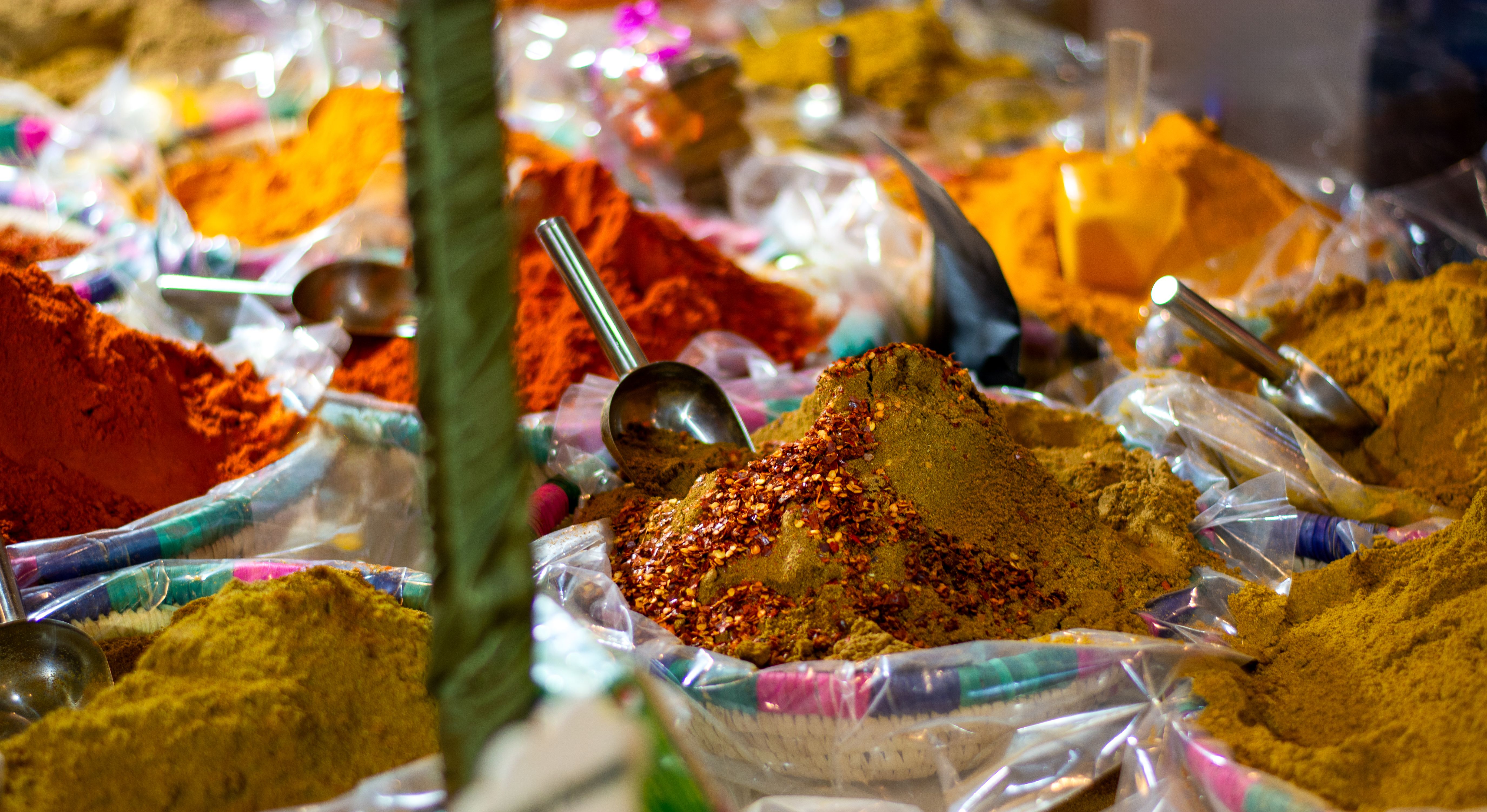 Somali market spices