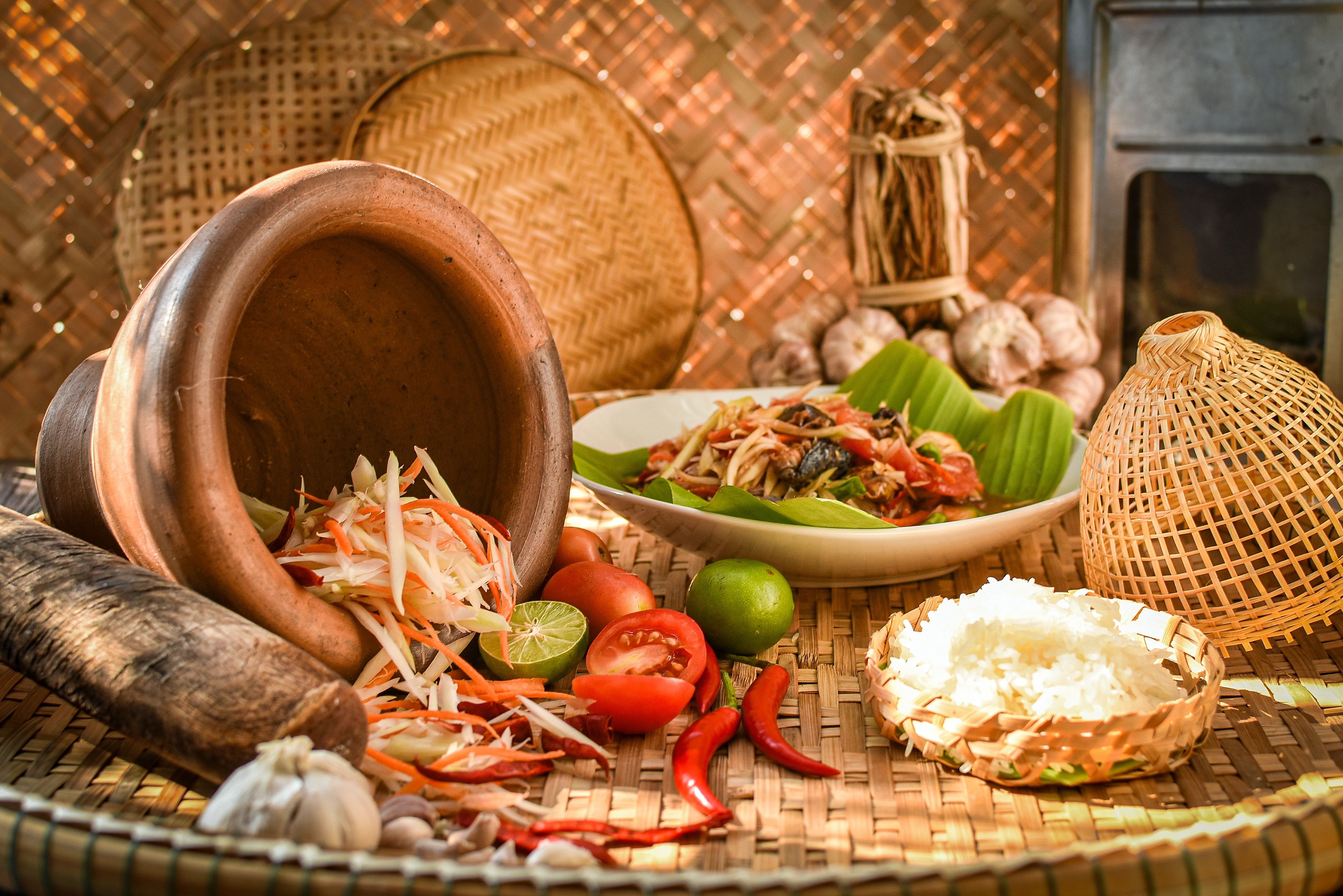 green papaya salad