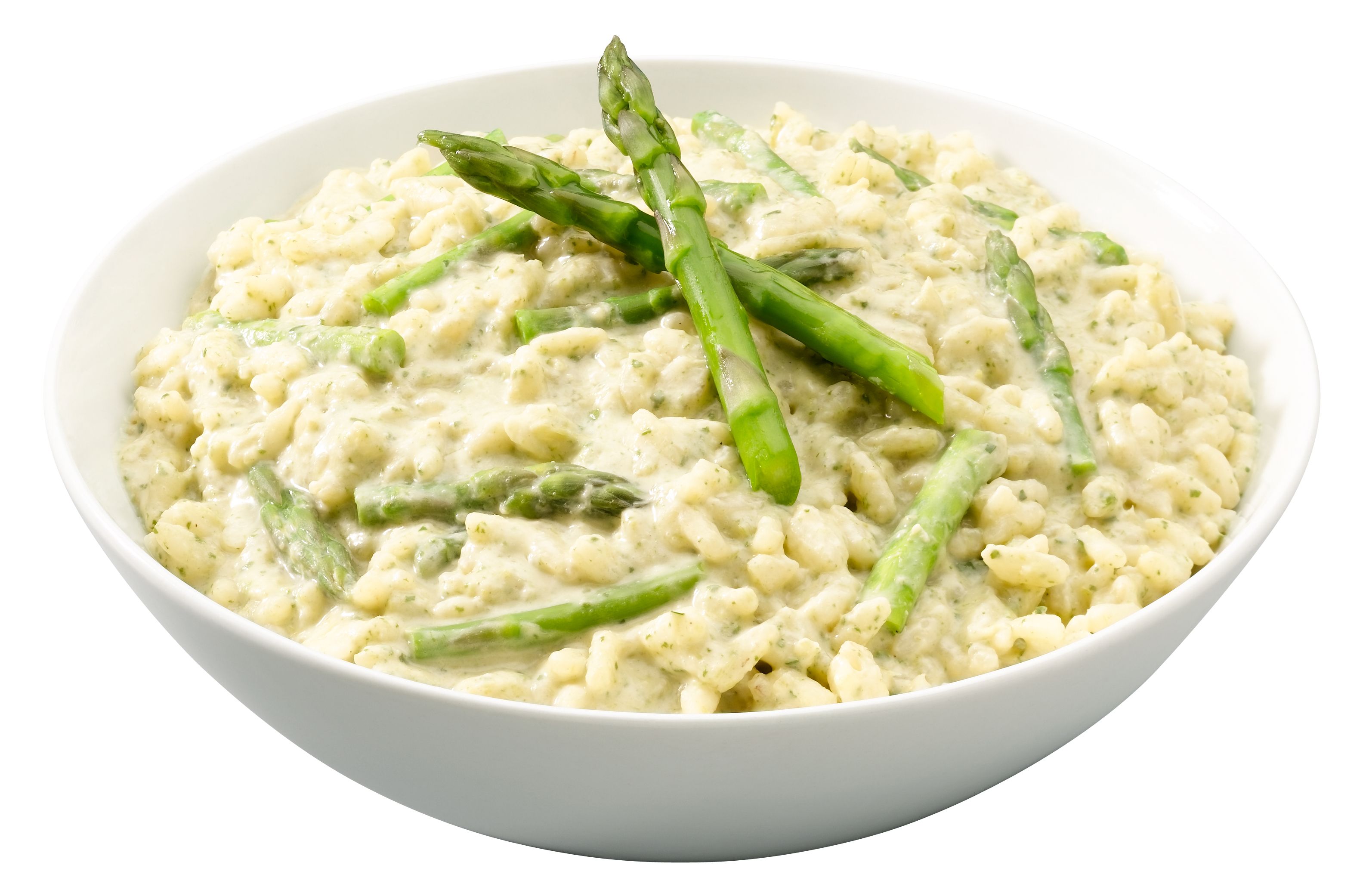 asparagus risotto