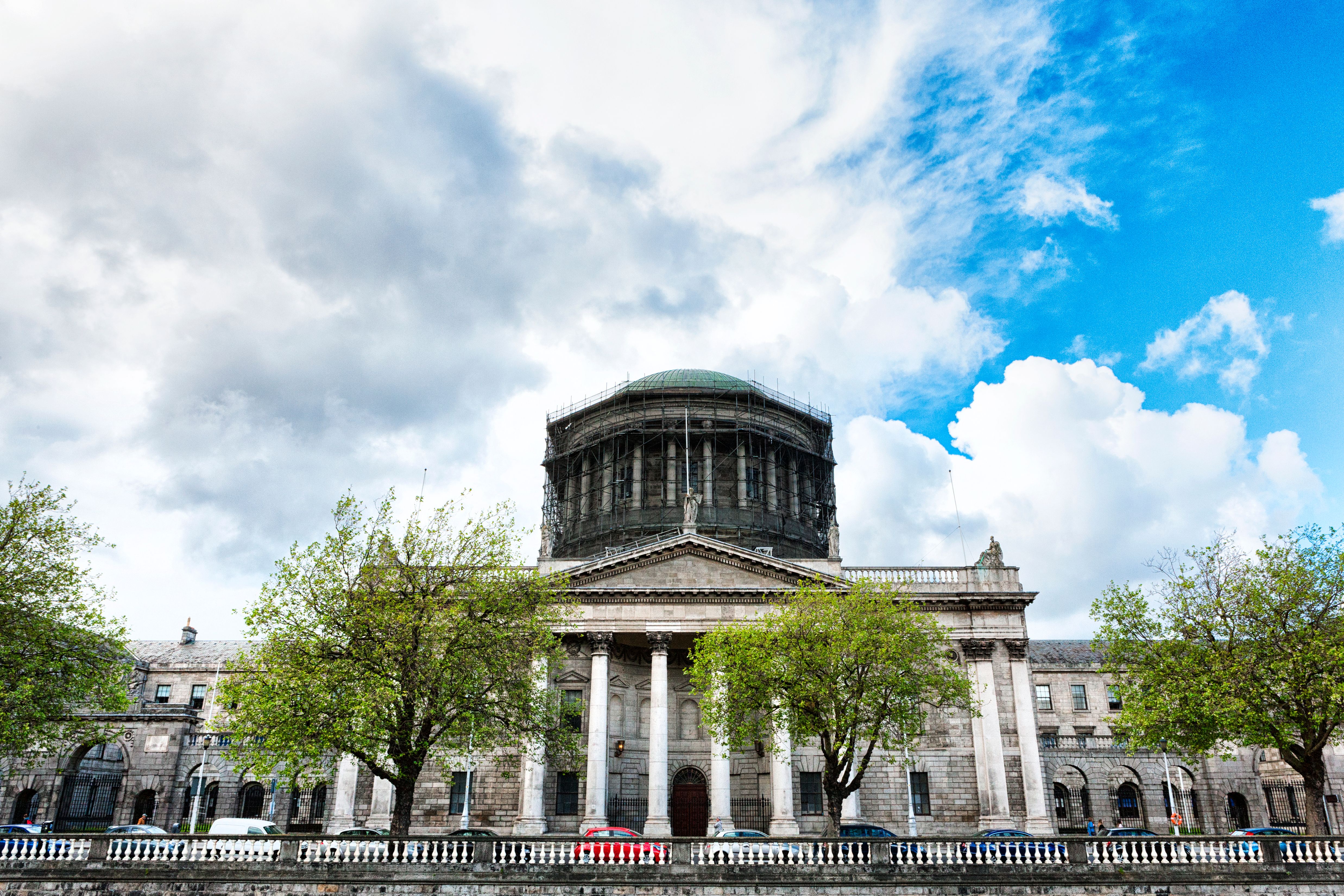 The Four Courts in Dublin, Ireland