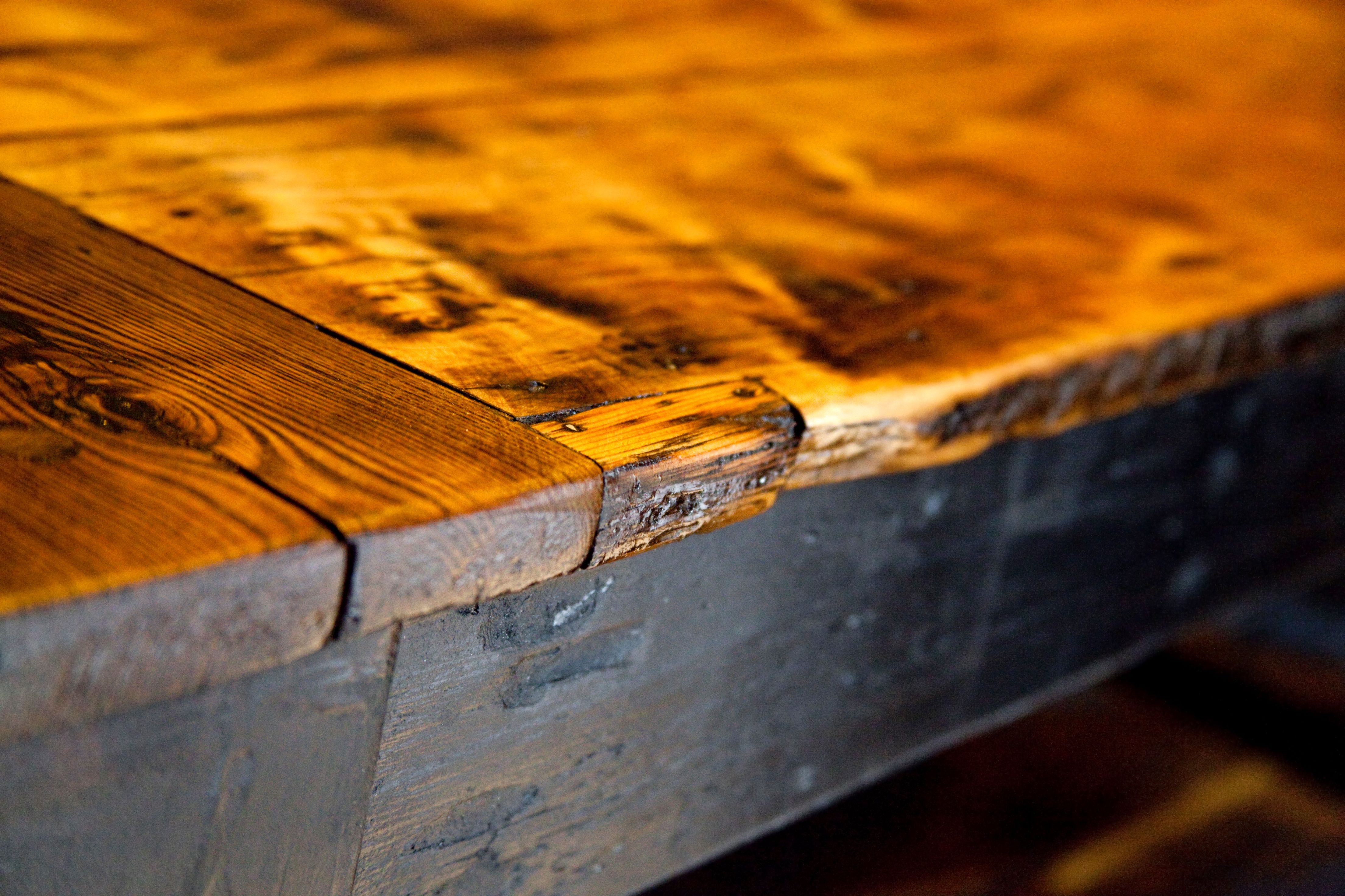 reclaimed wood coffee table