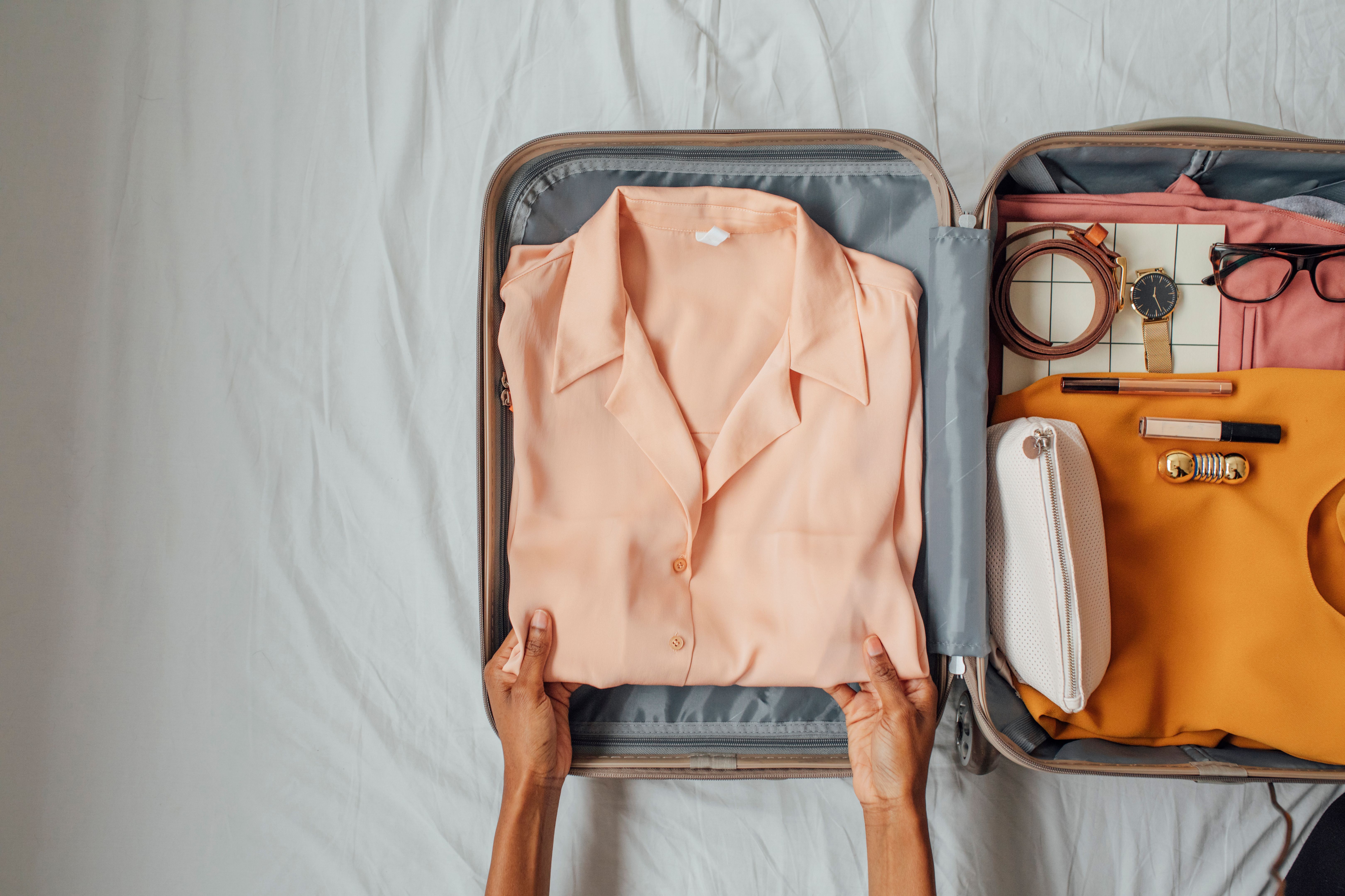 packing clothes
