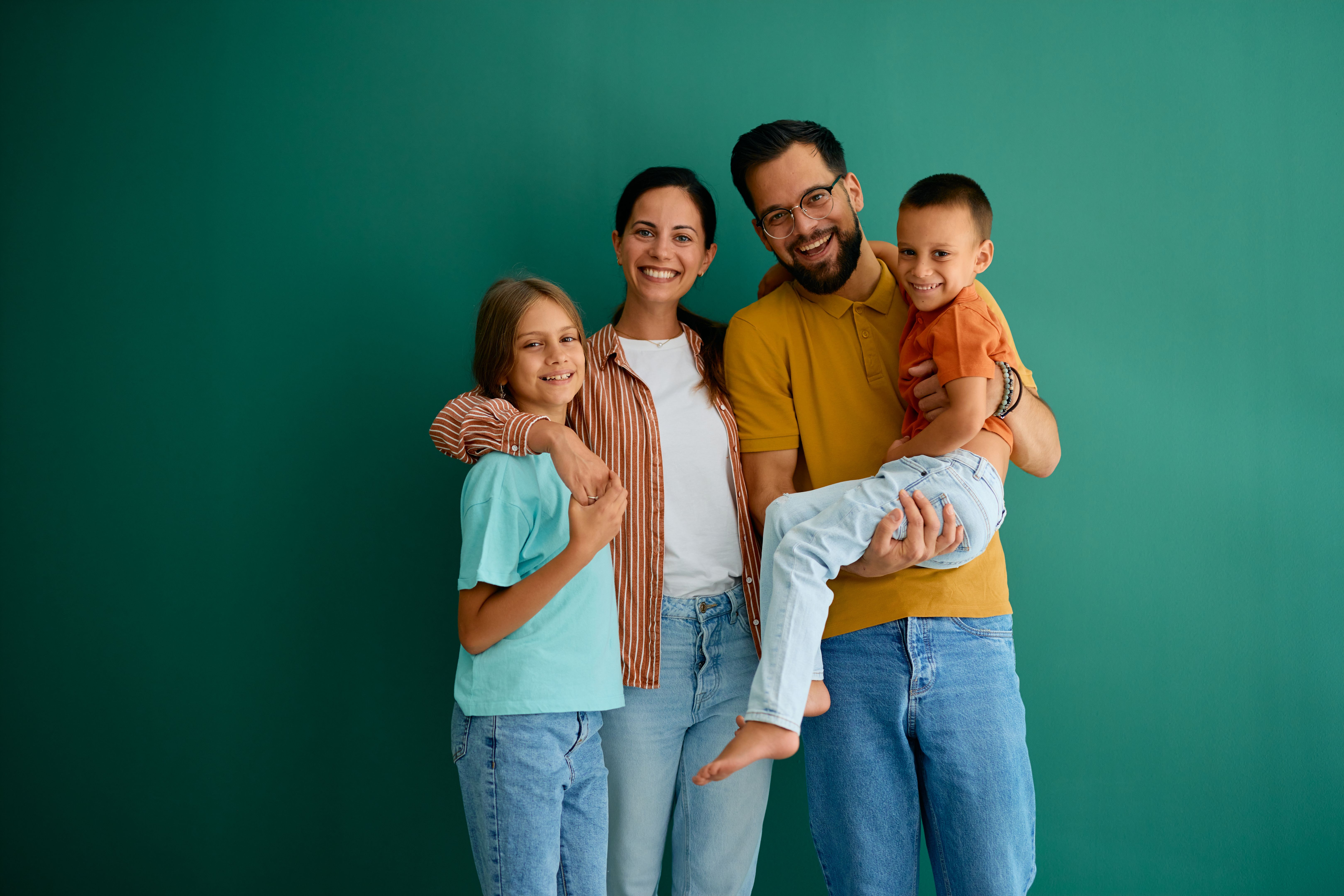 parents with children