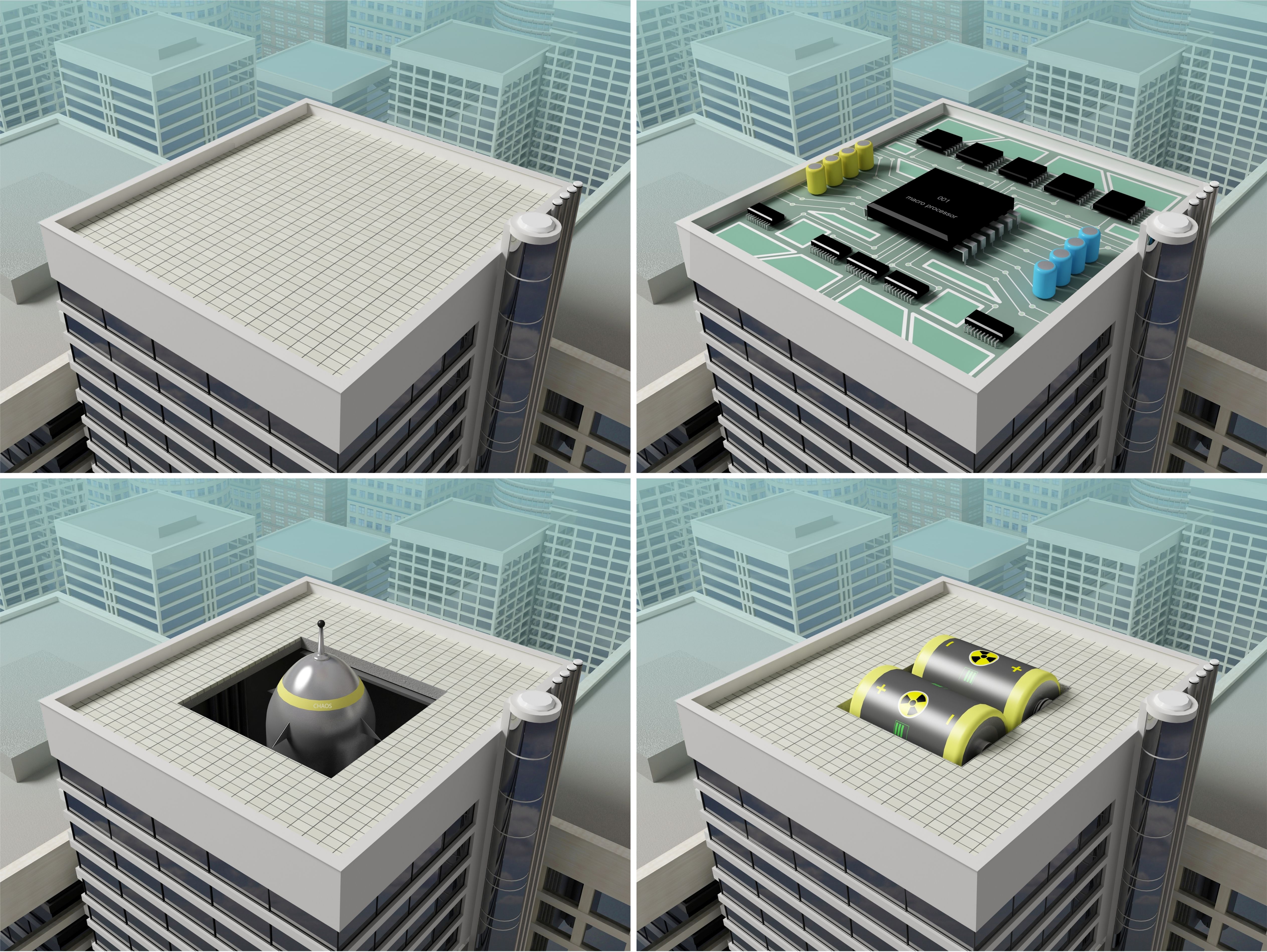 Options for using the roof 2. Options for using the roof 2.