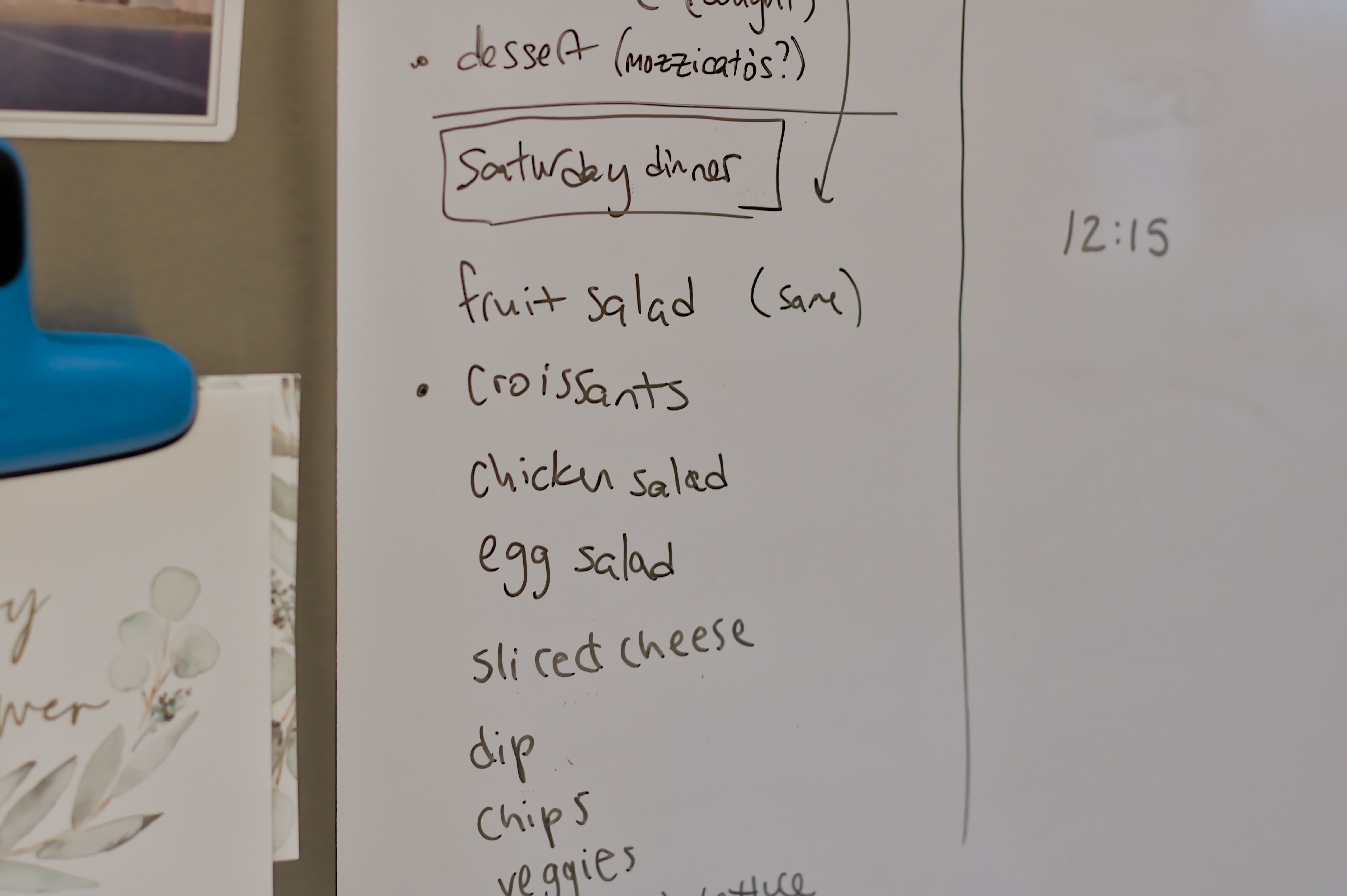 gourmet menu planning