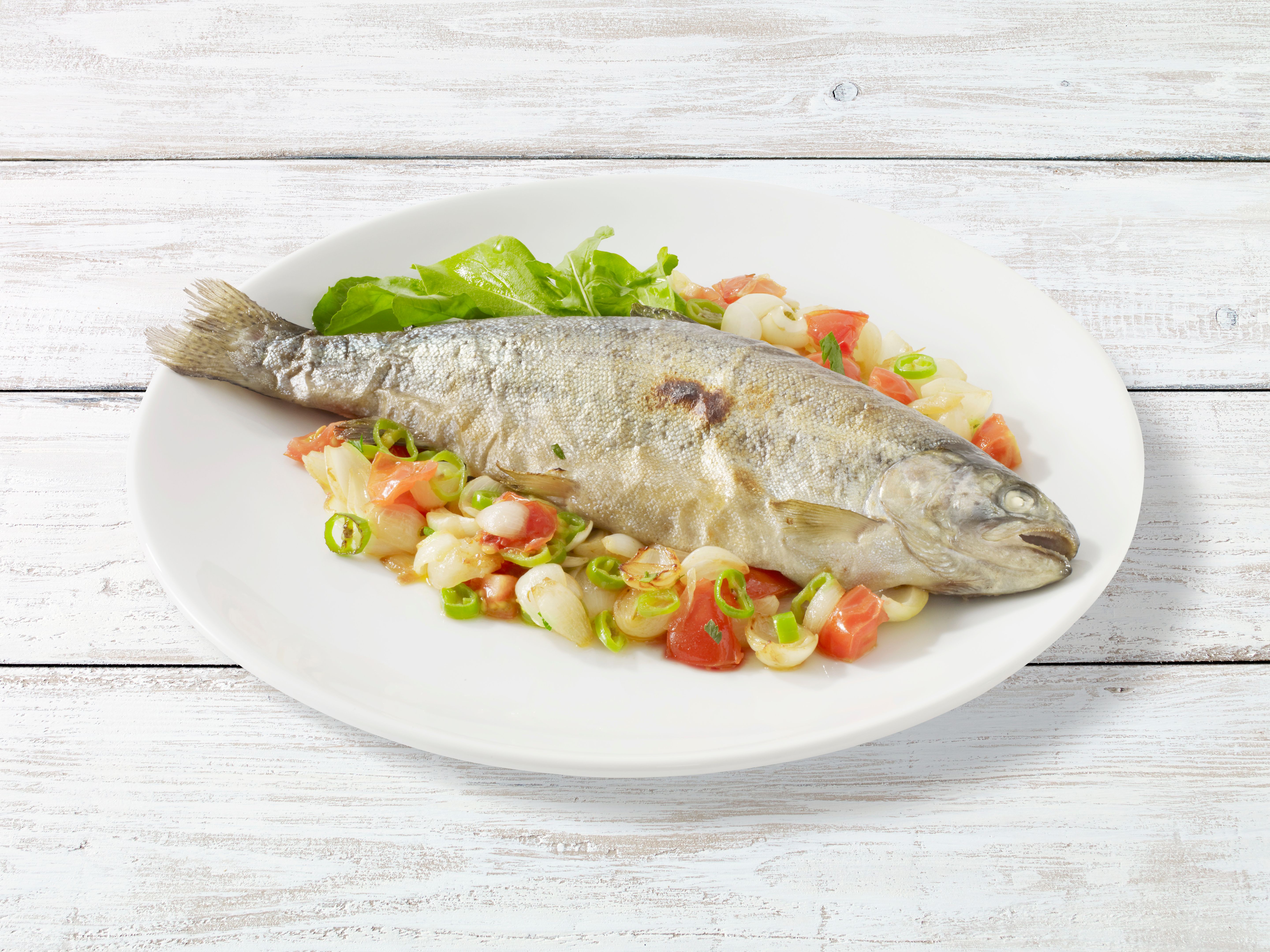 trout dish