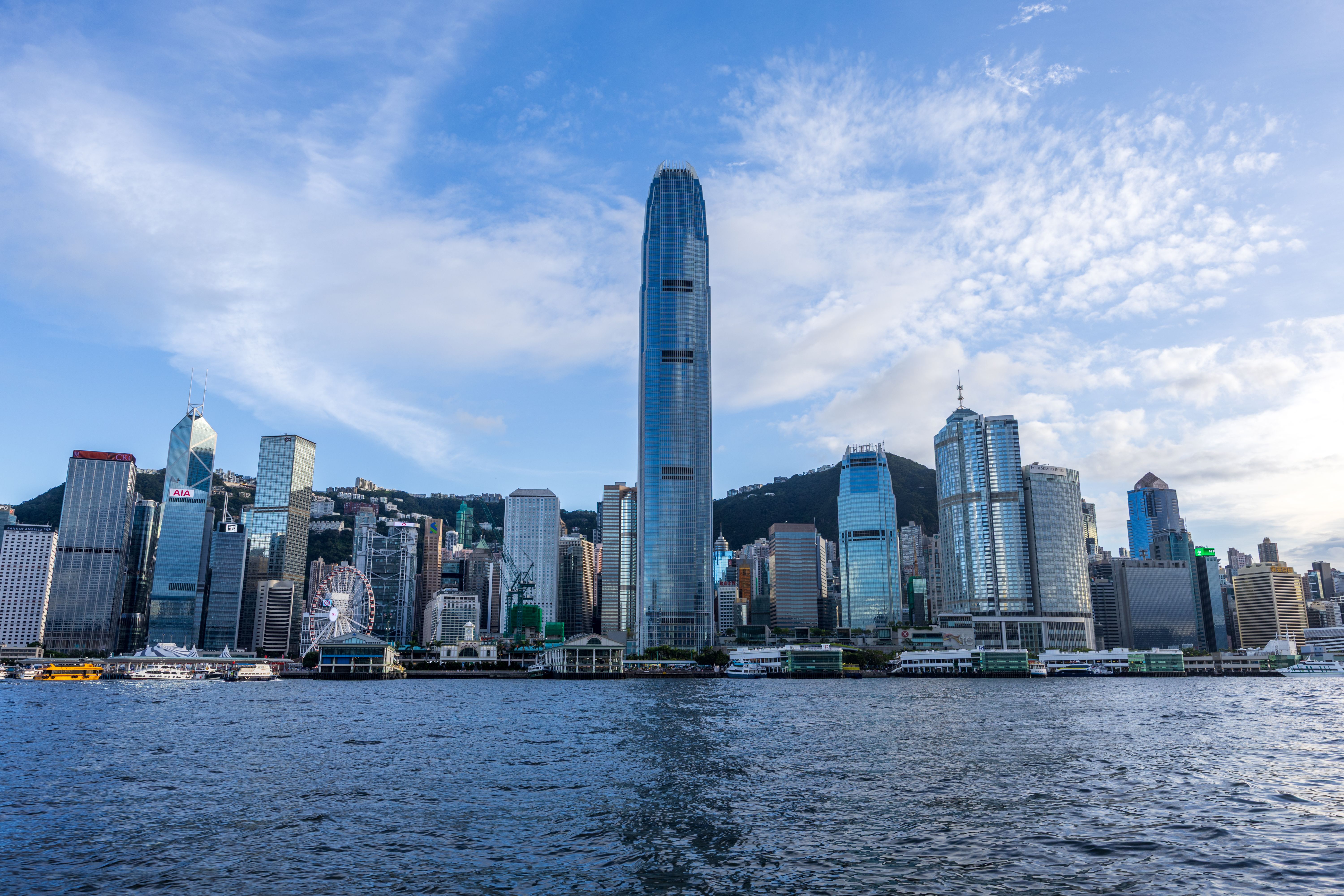 hong kong skyline