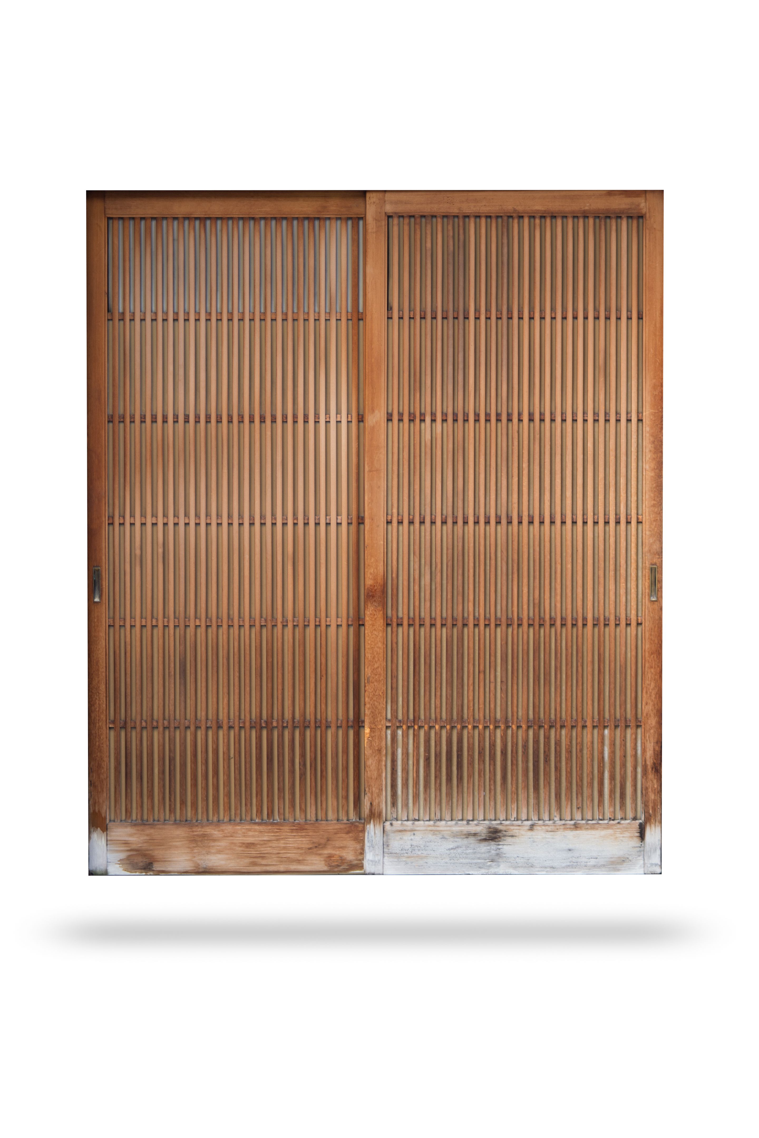 bamboo door