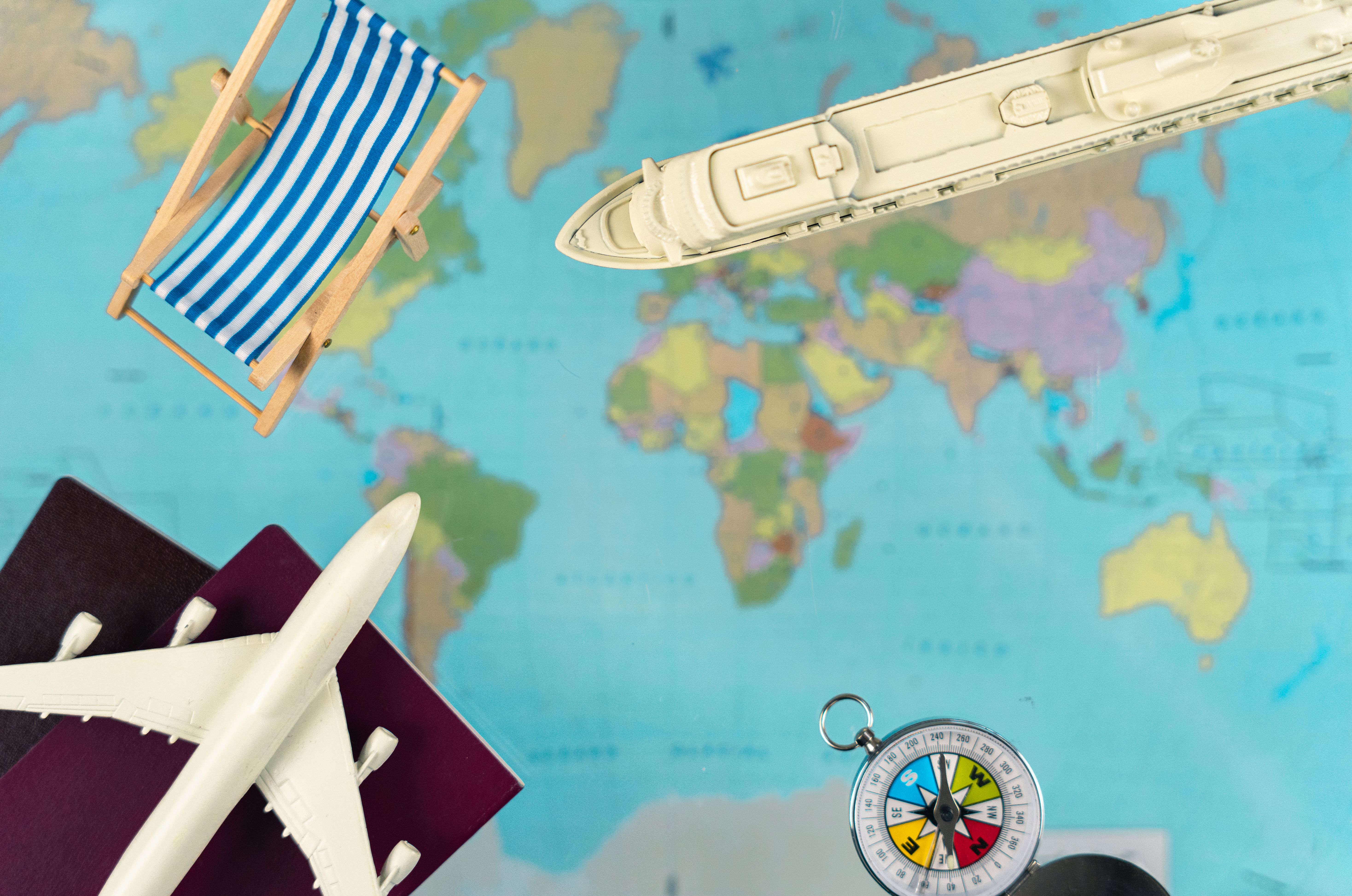 cruise destination map