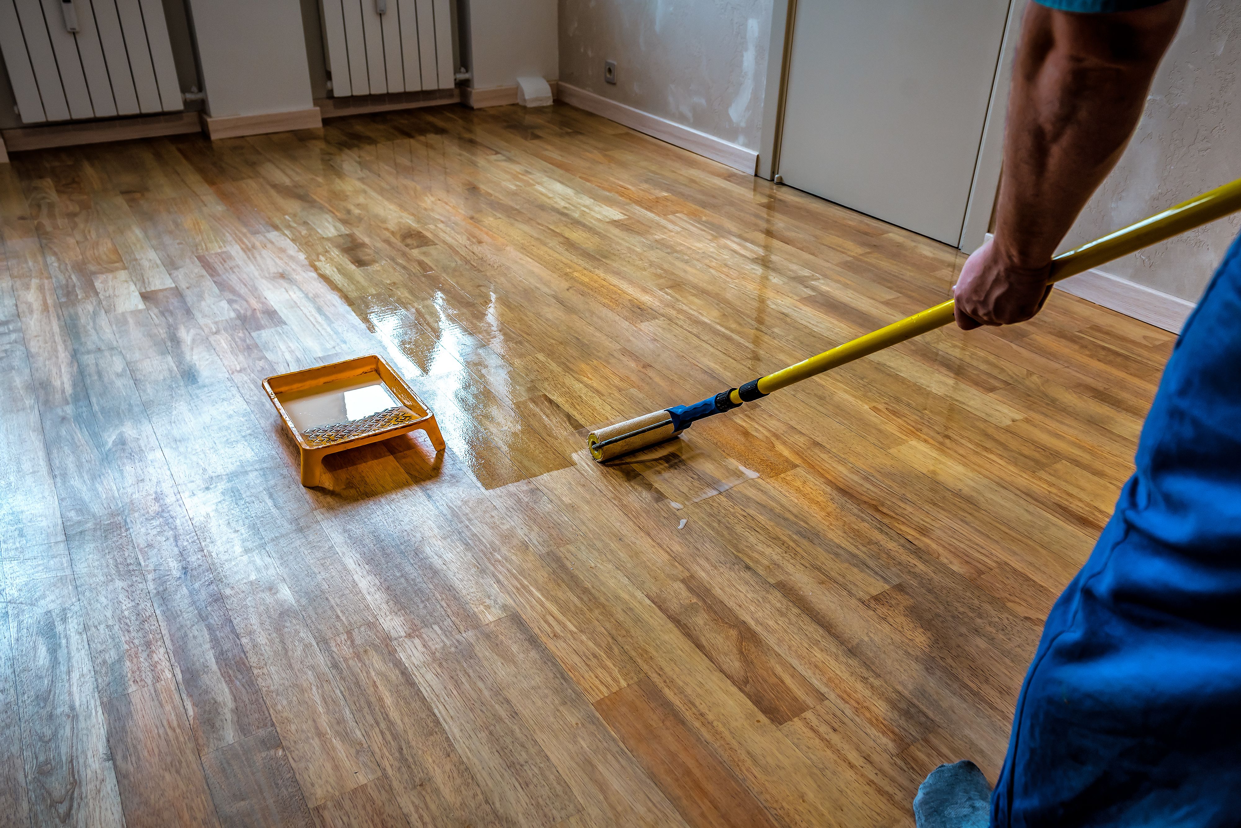 wood floor cleaning