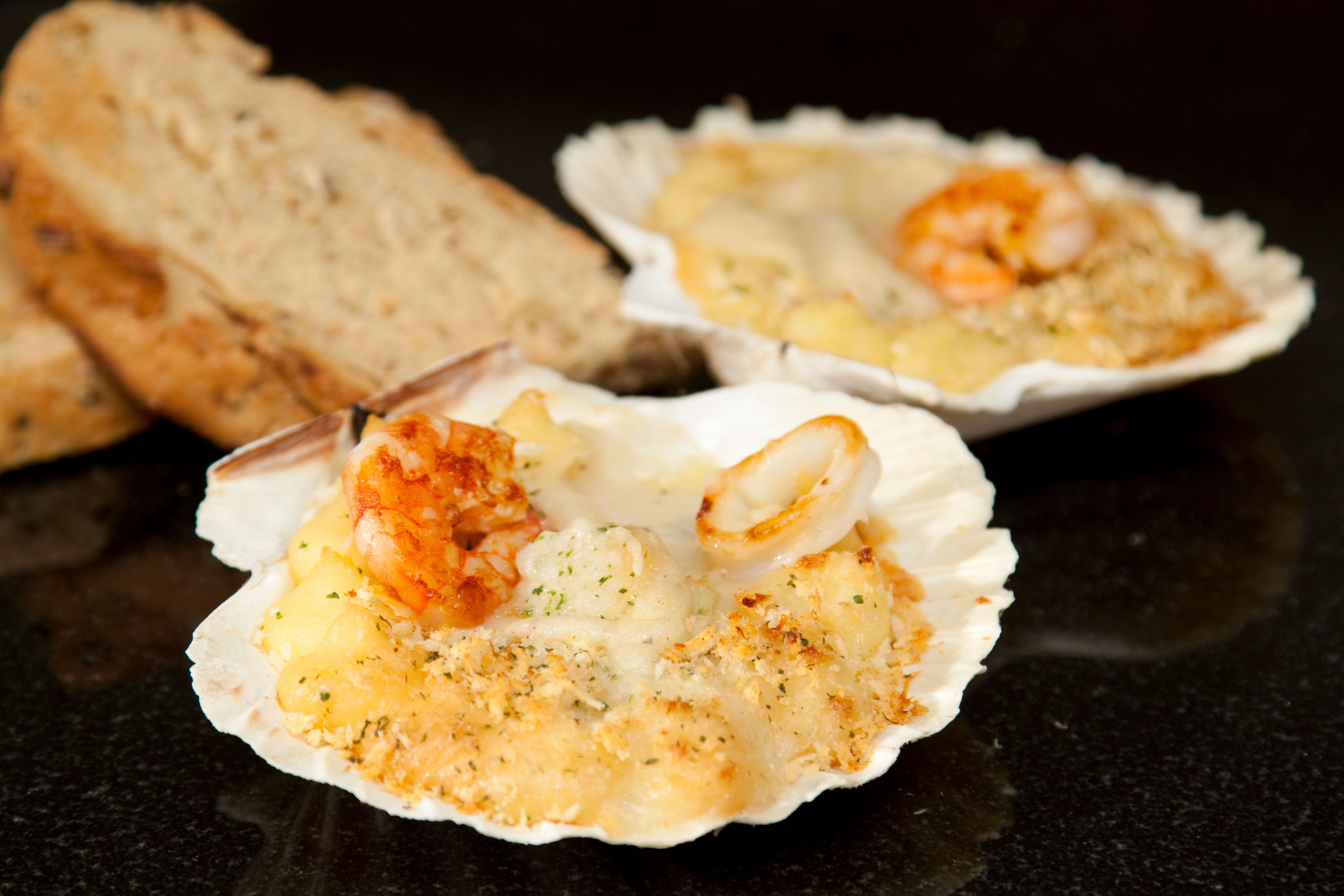 fish gratin