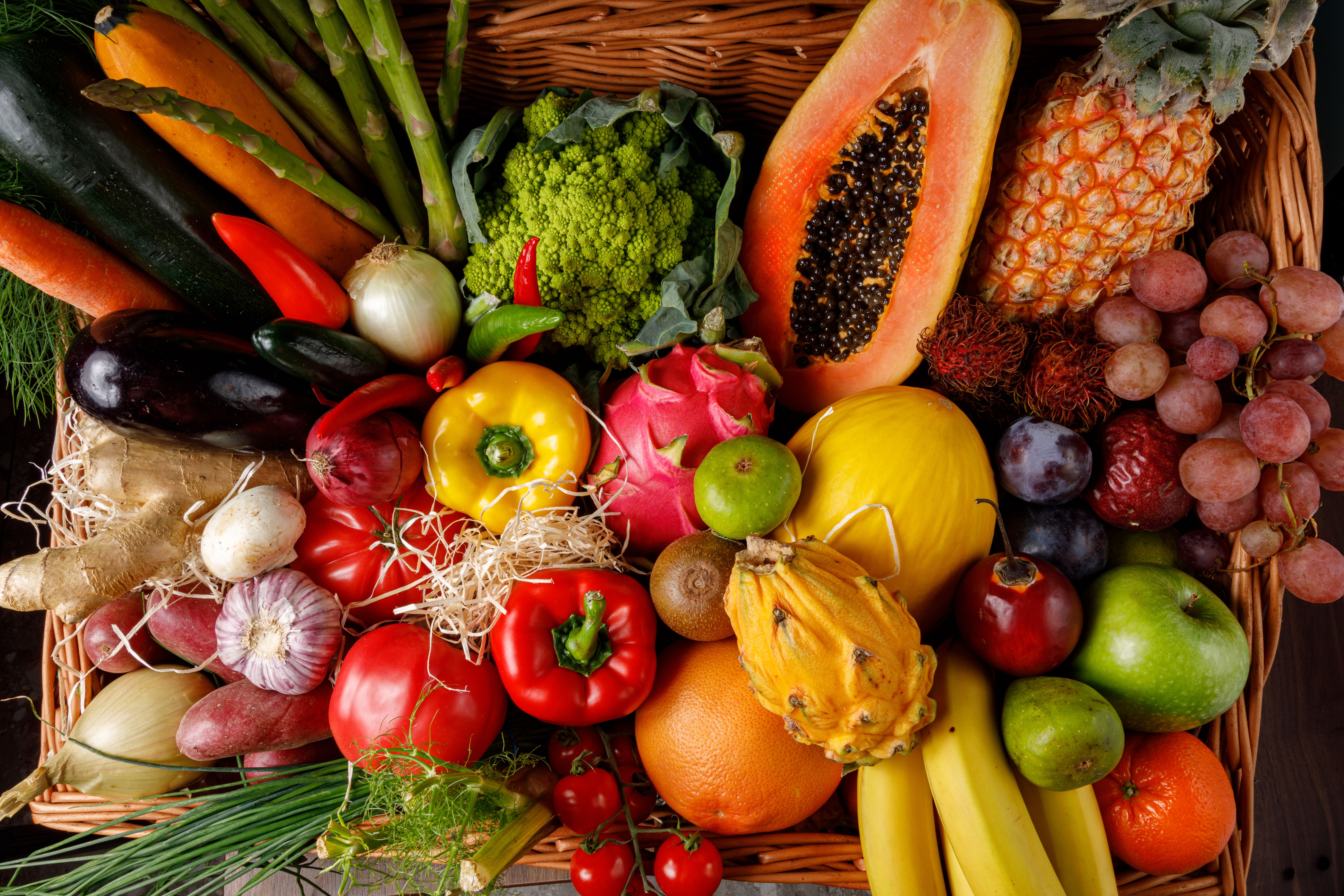 fruits vegetables