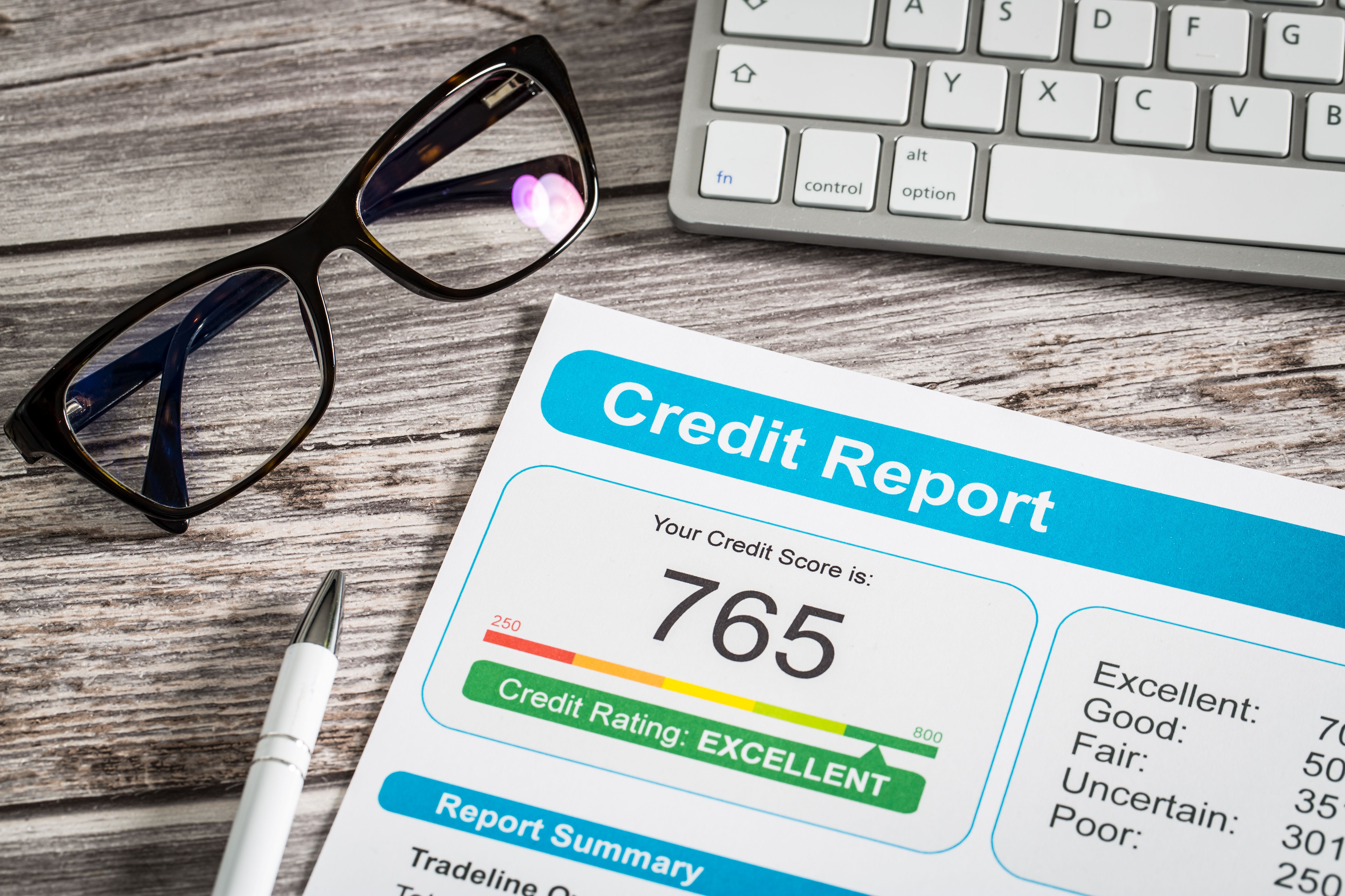 credit score chart