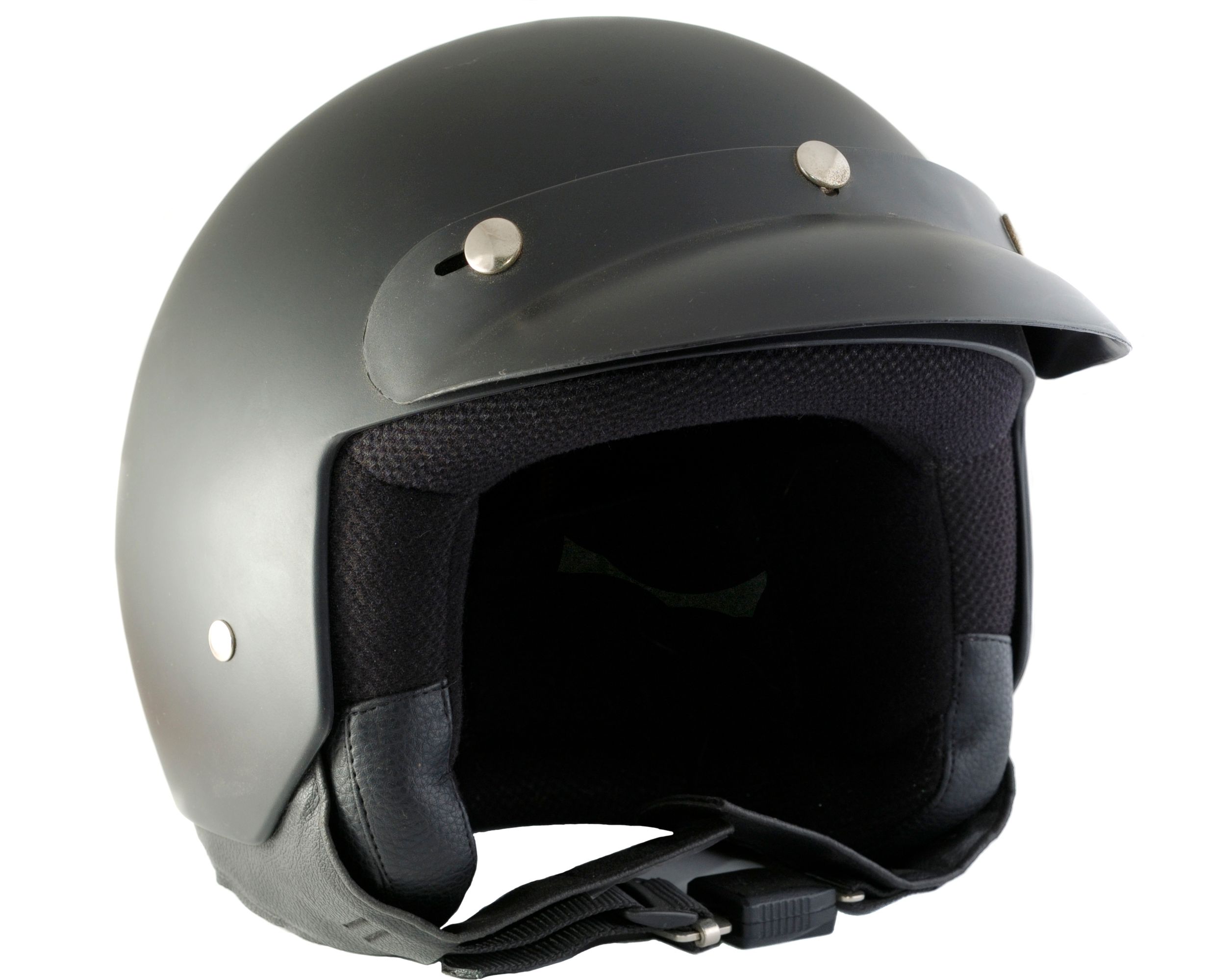 open-face helmet