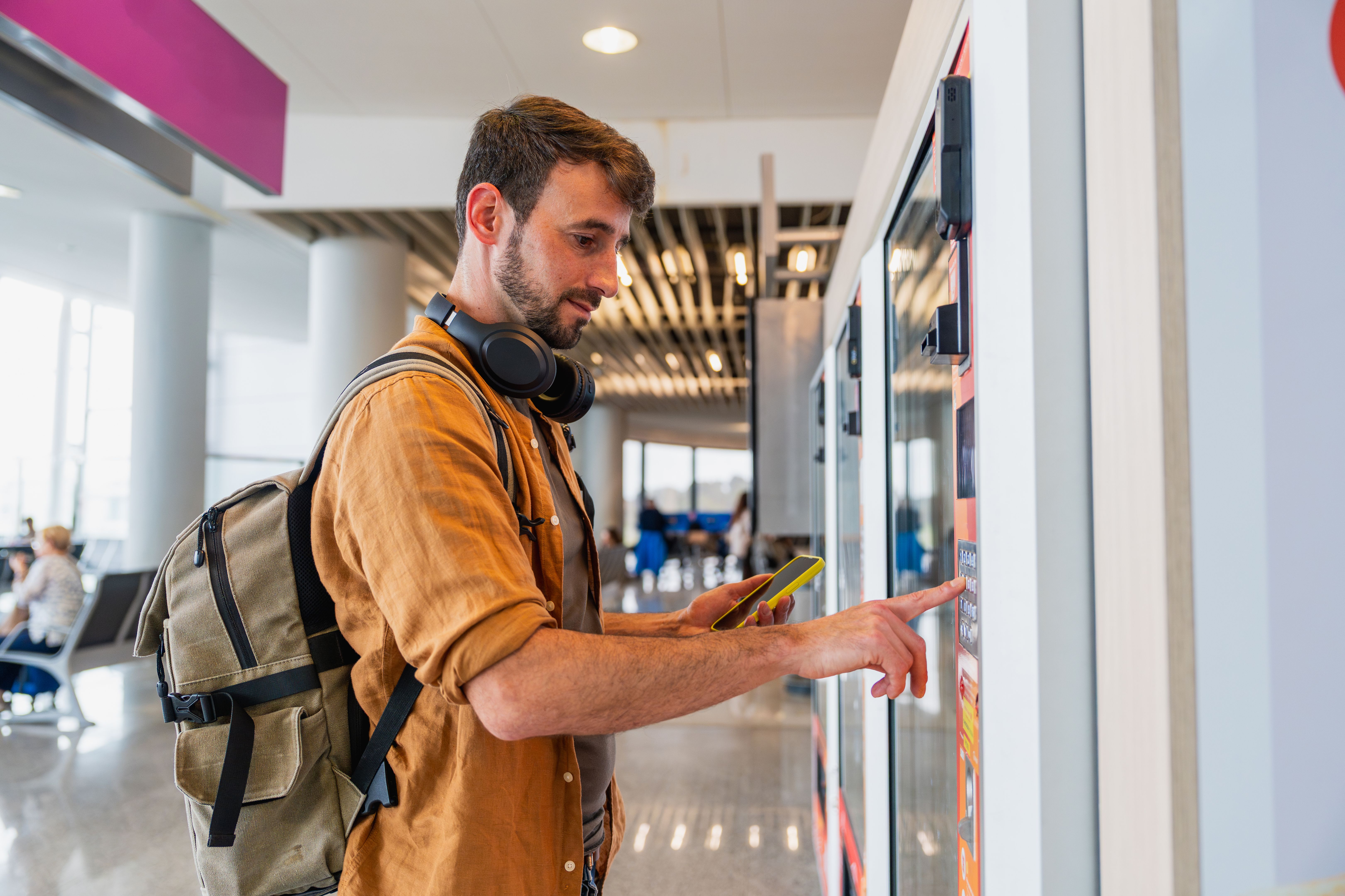 busy location vending