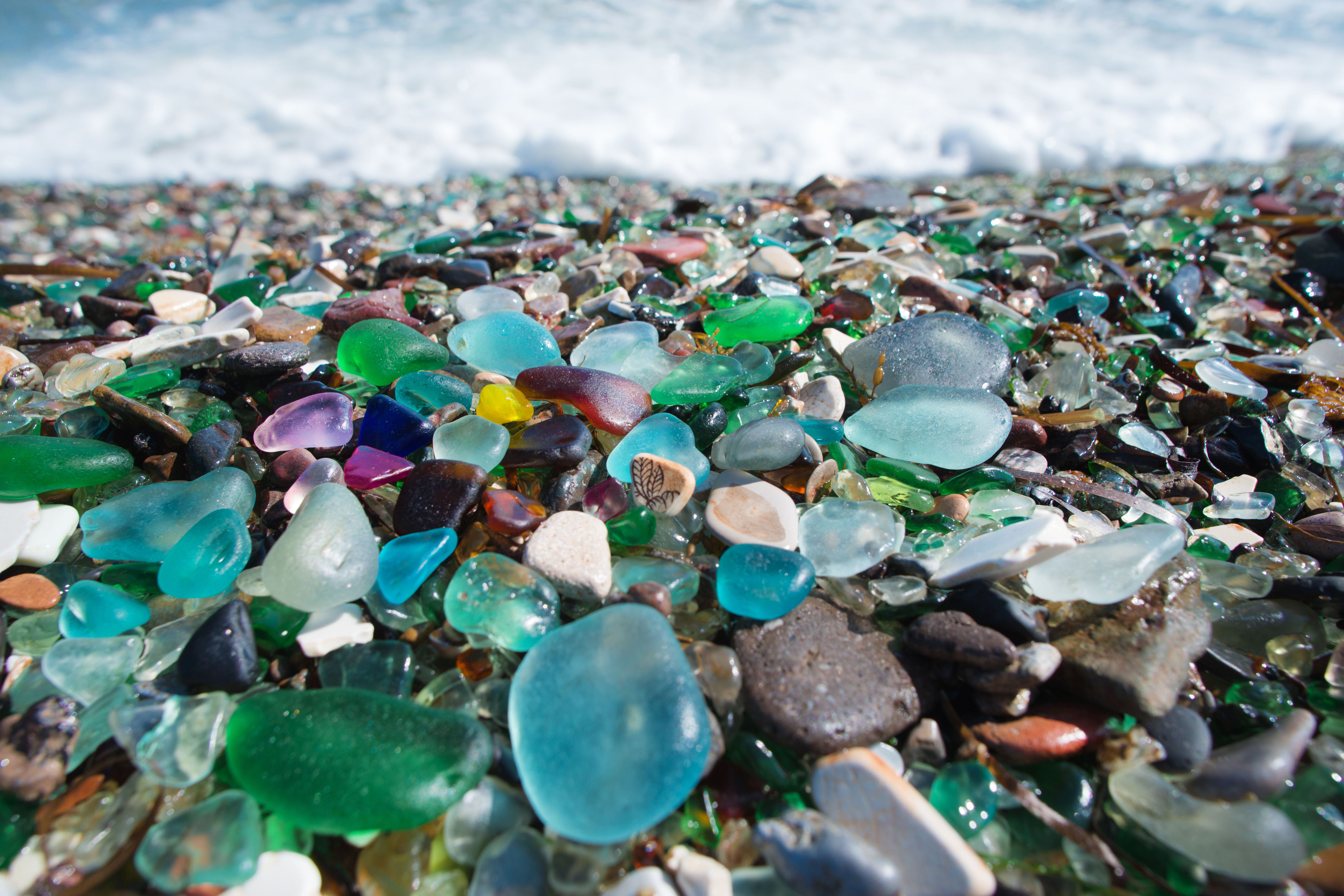beach glass