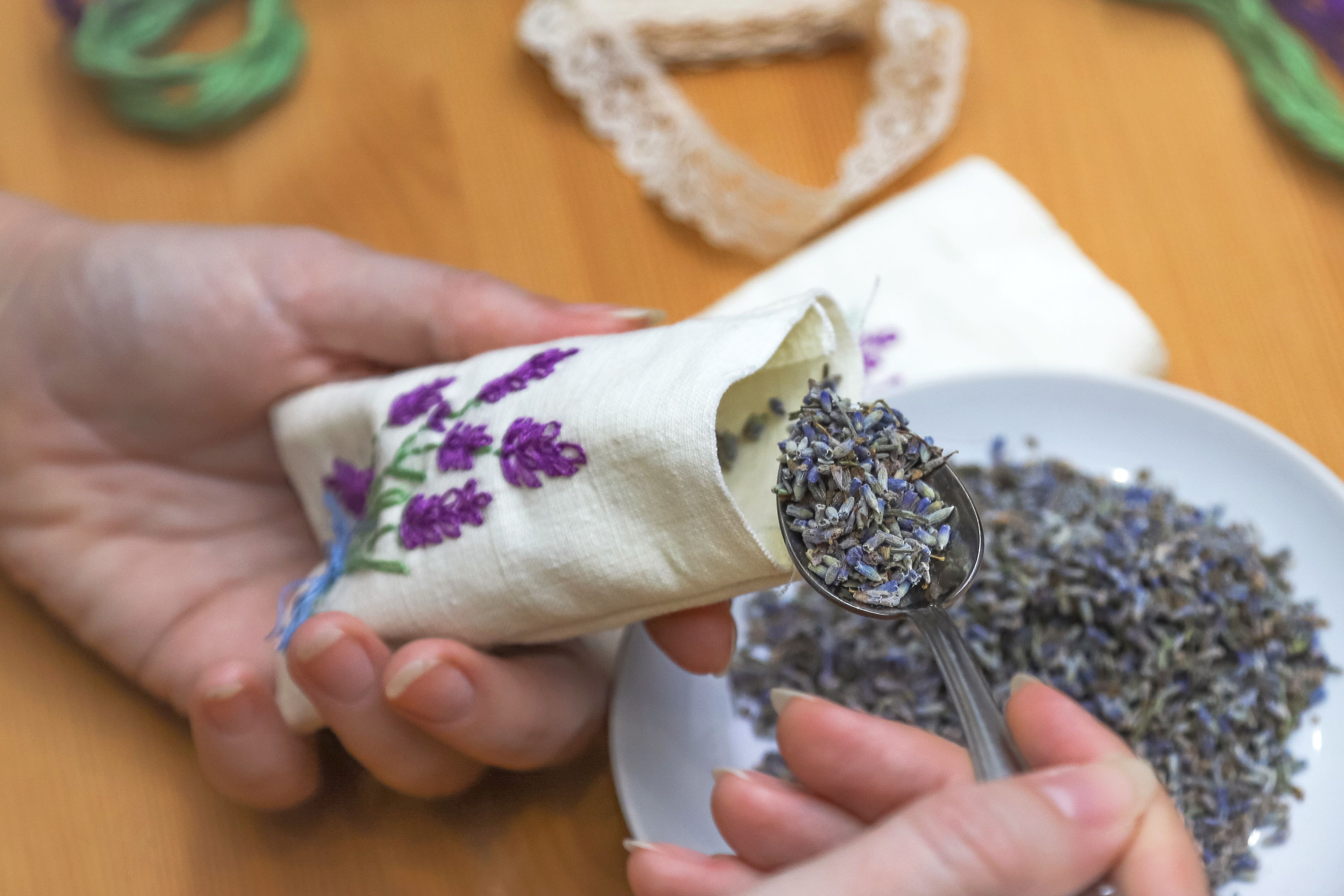 lavender sachet