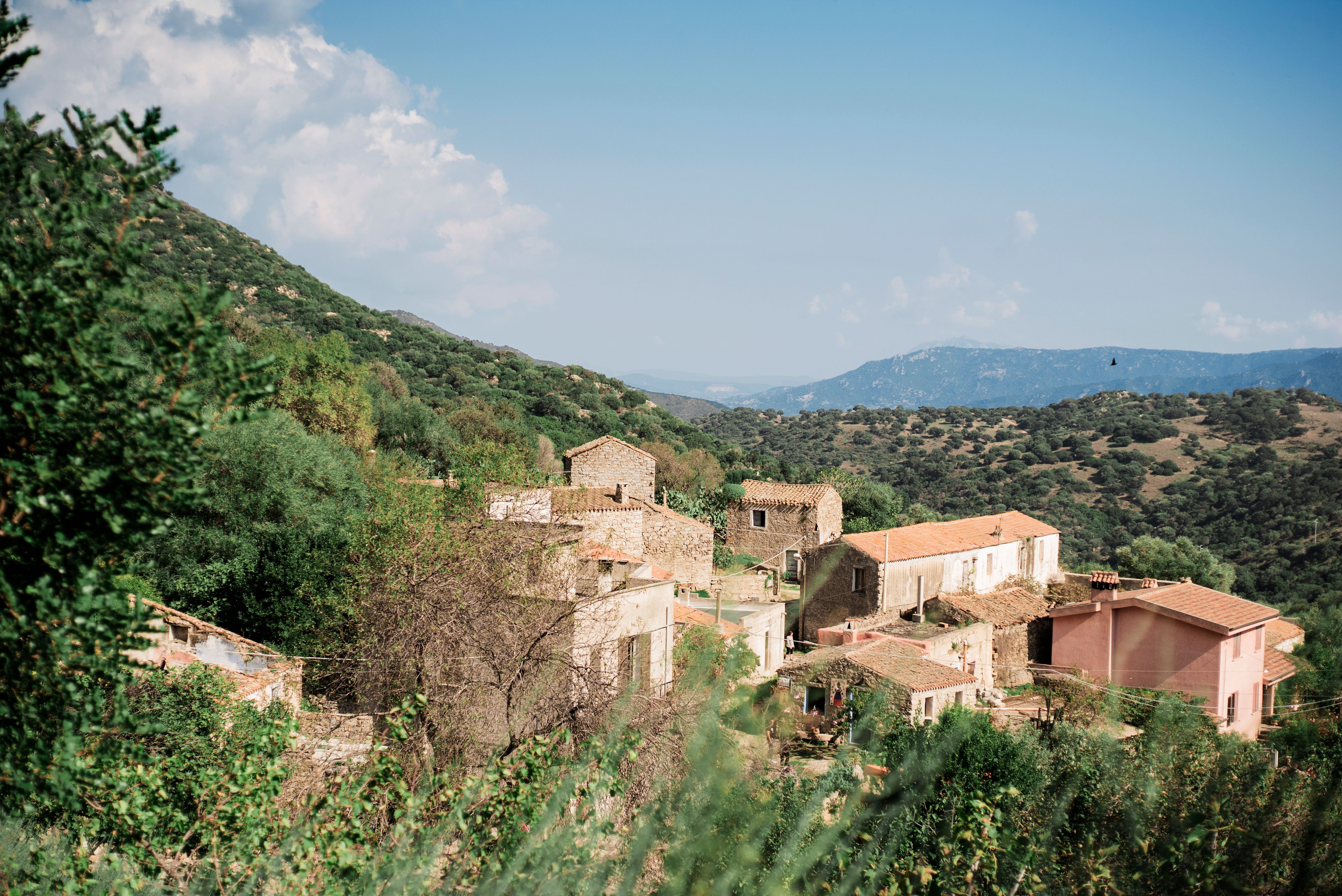 sardinia traditional village