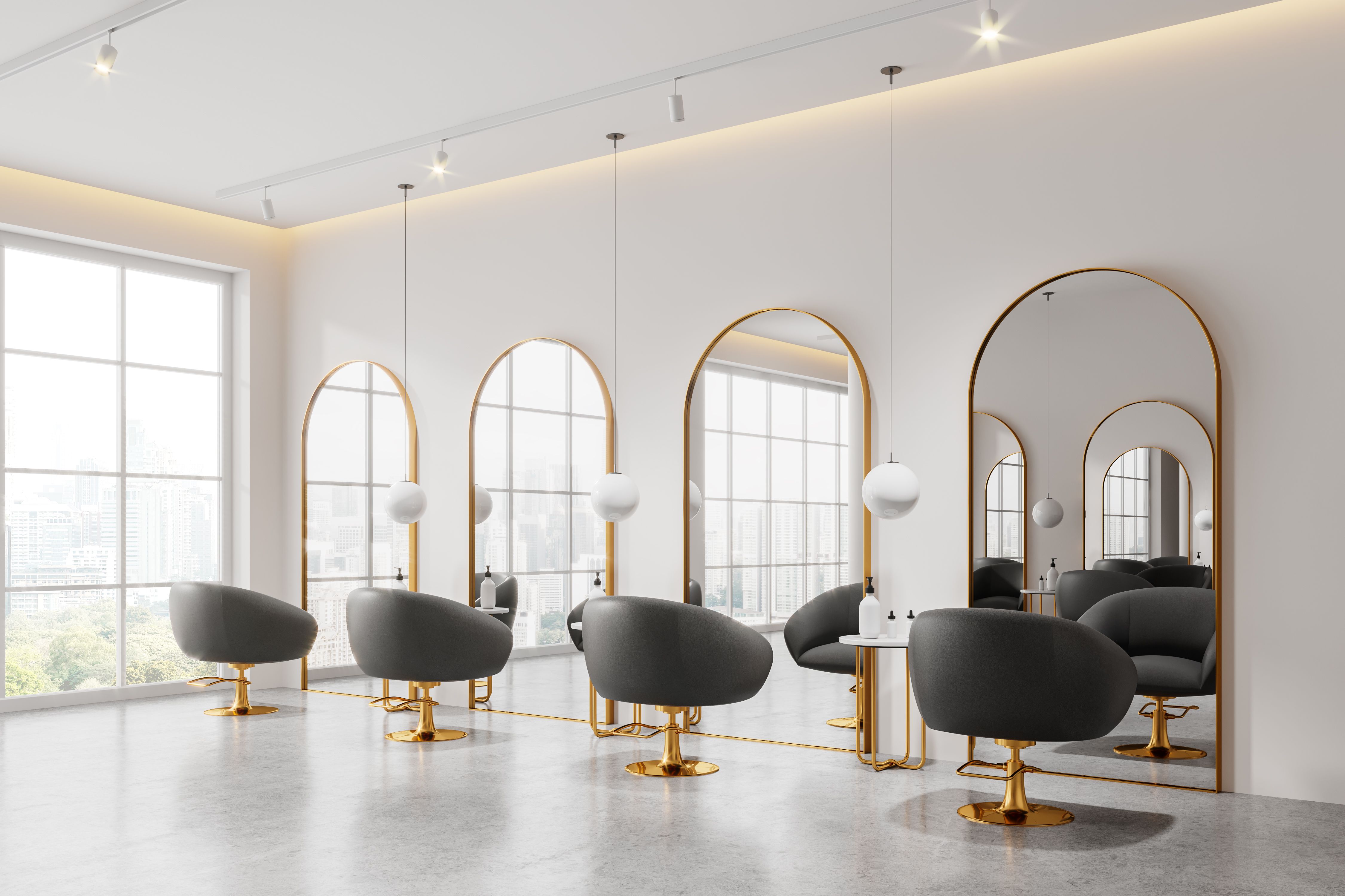 luxury hair salon