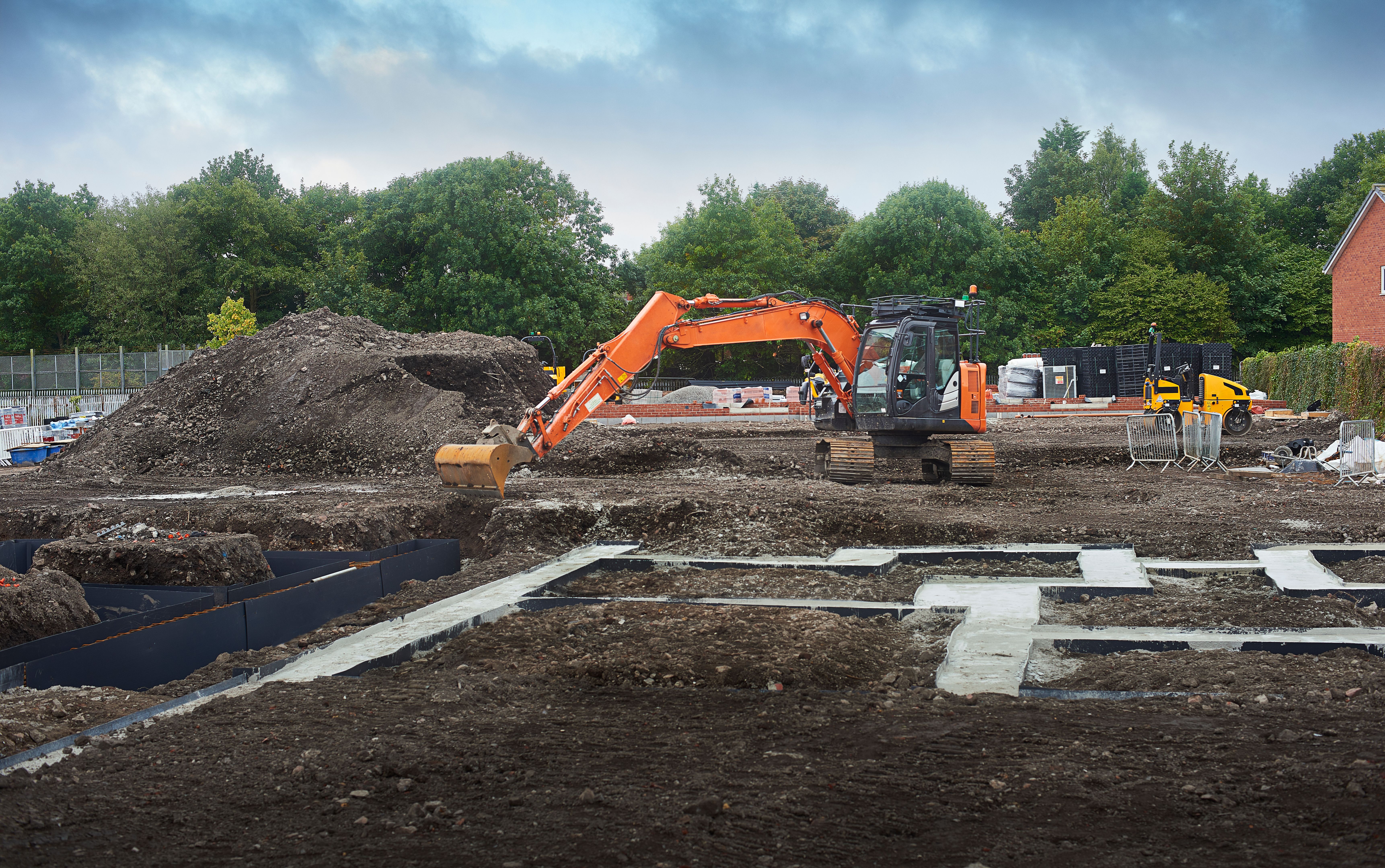 construction site preparation