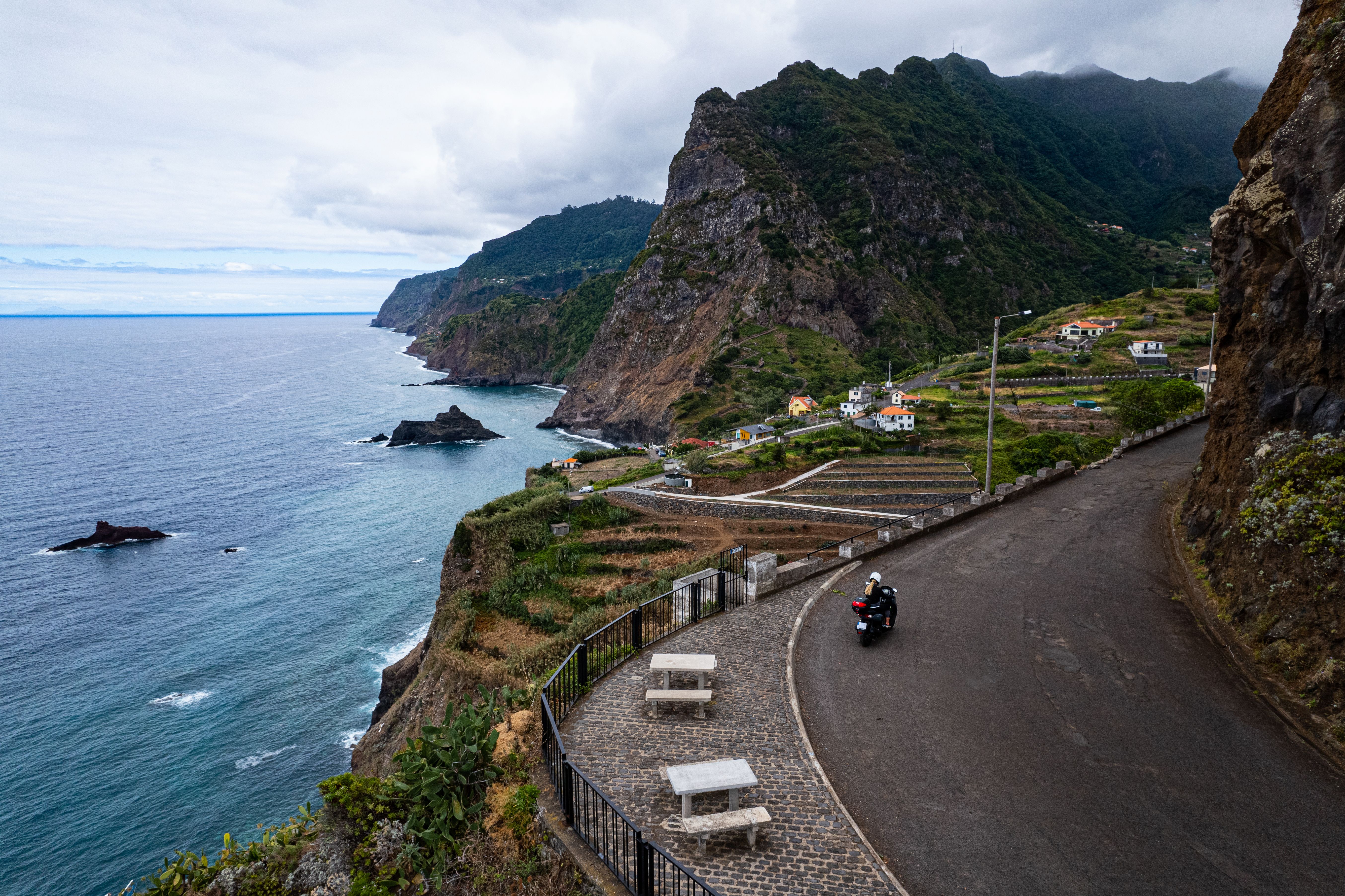 mountain road madeira