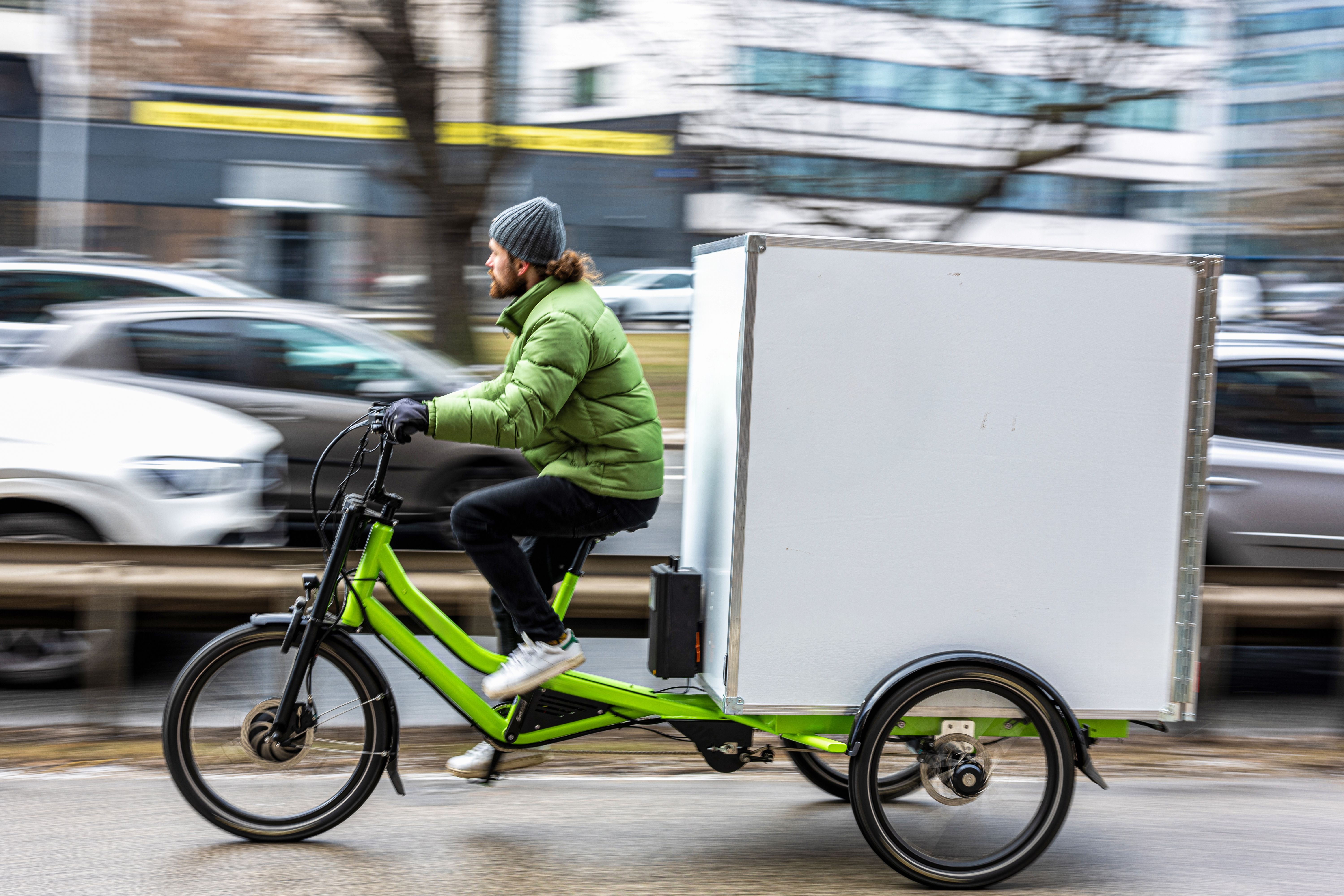 electric cargo bike