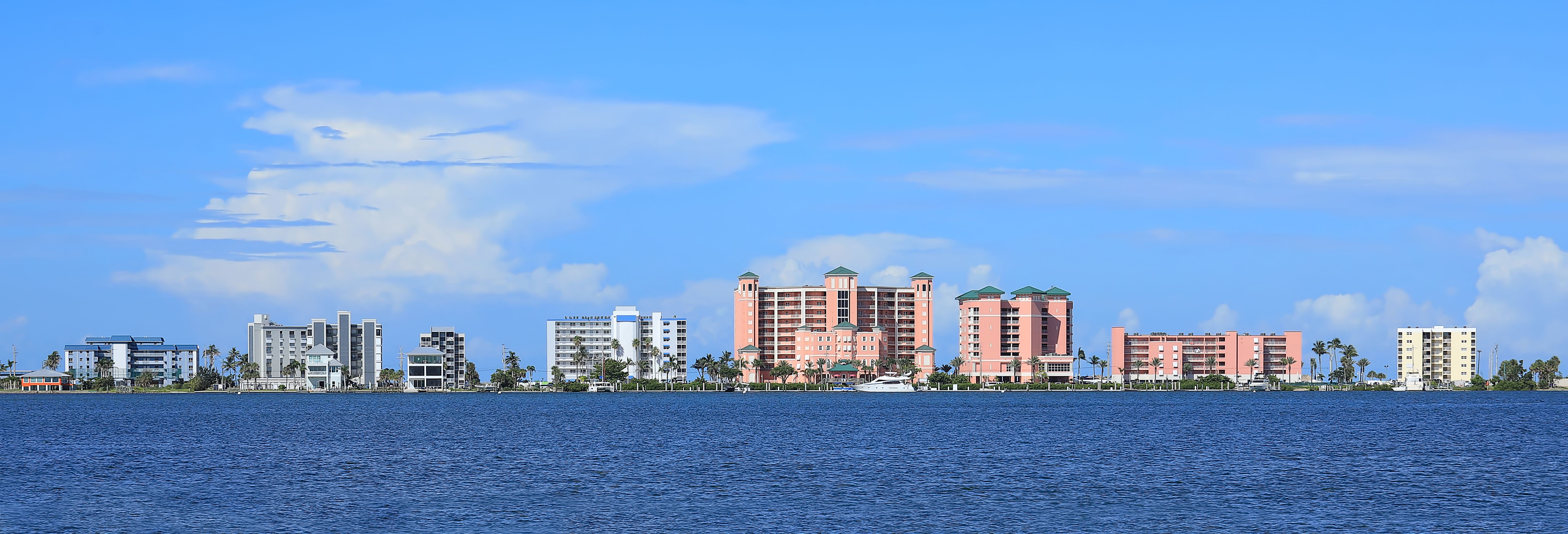 Beautiful Fort Myers Beach Skyline