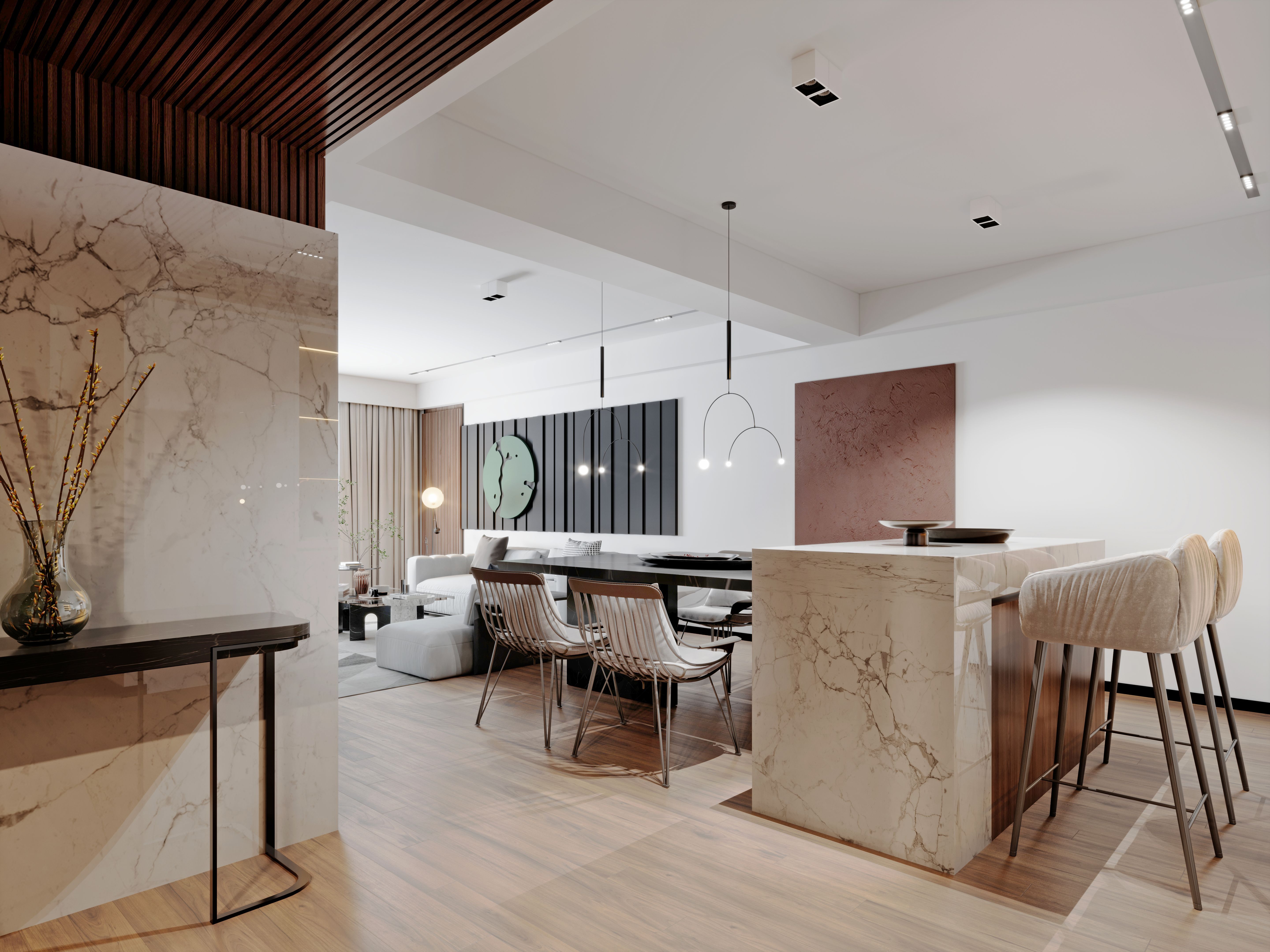 multifunctional kitchen space