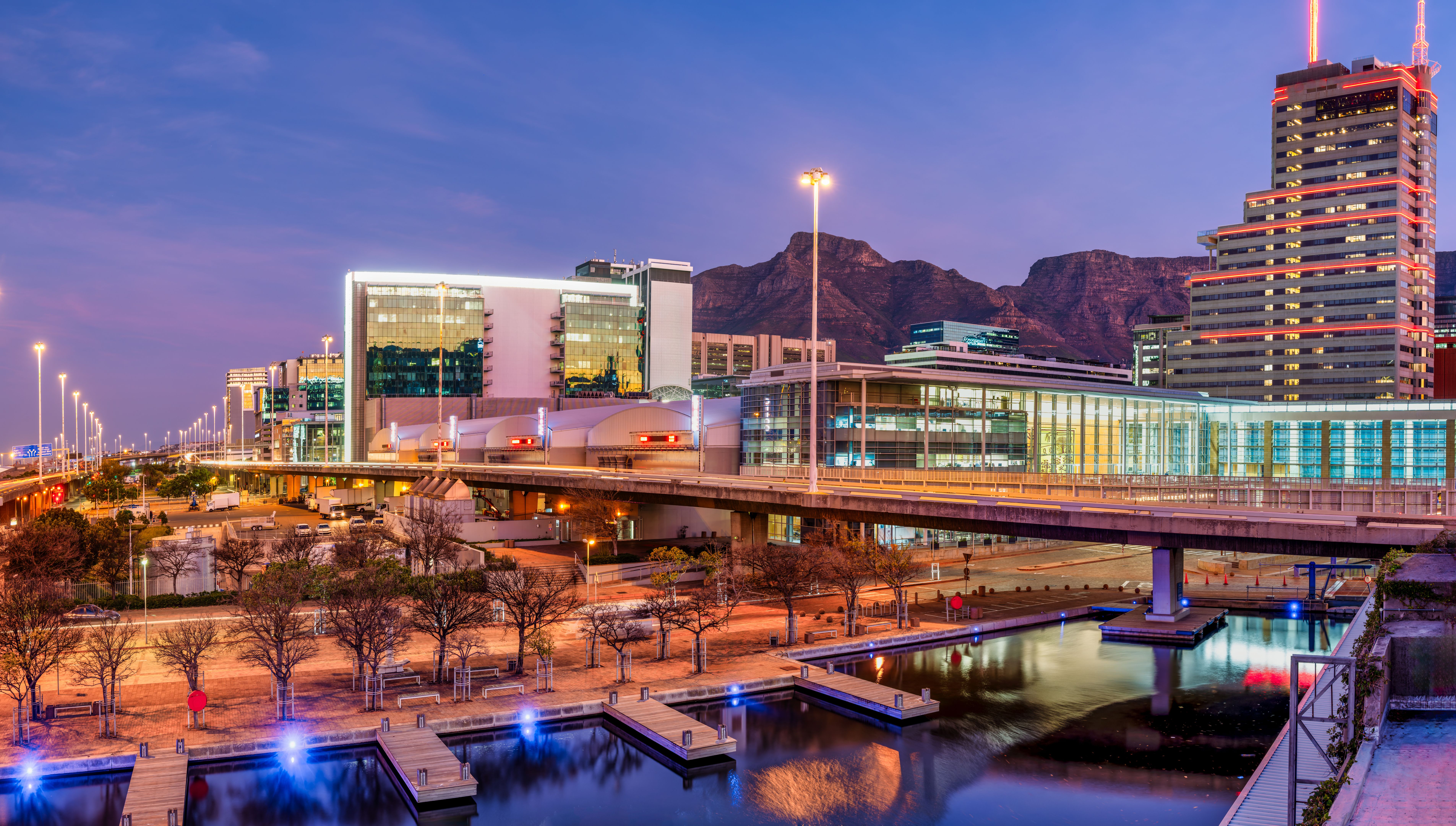 Cape Town city night