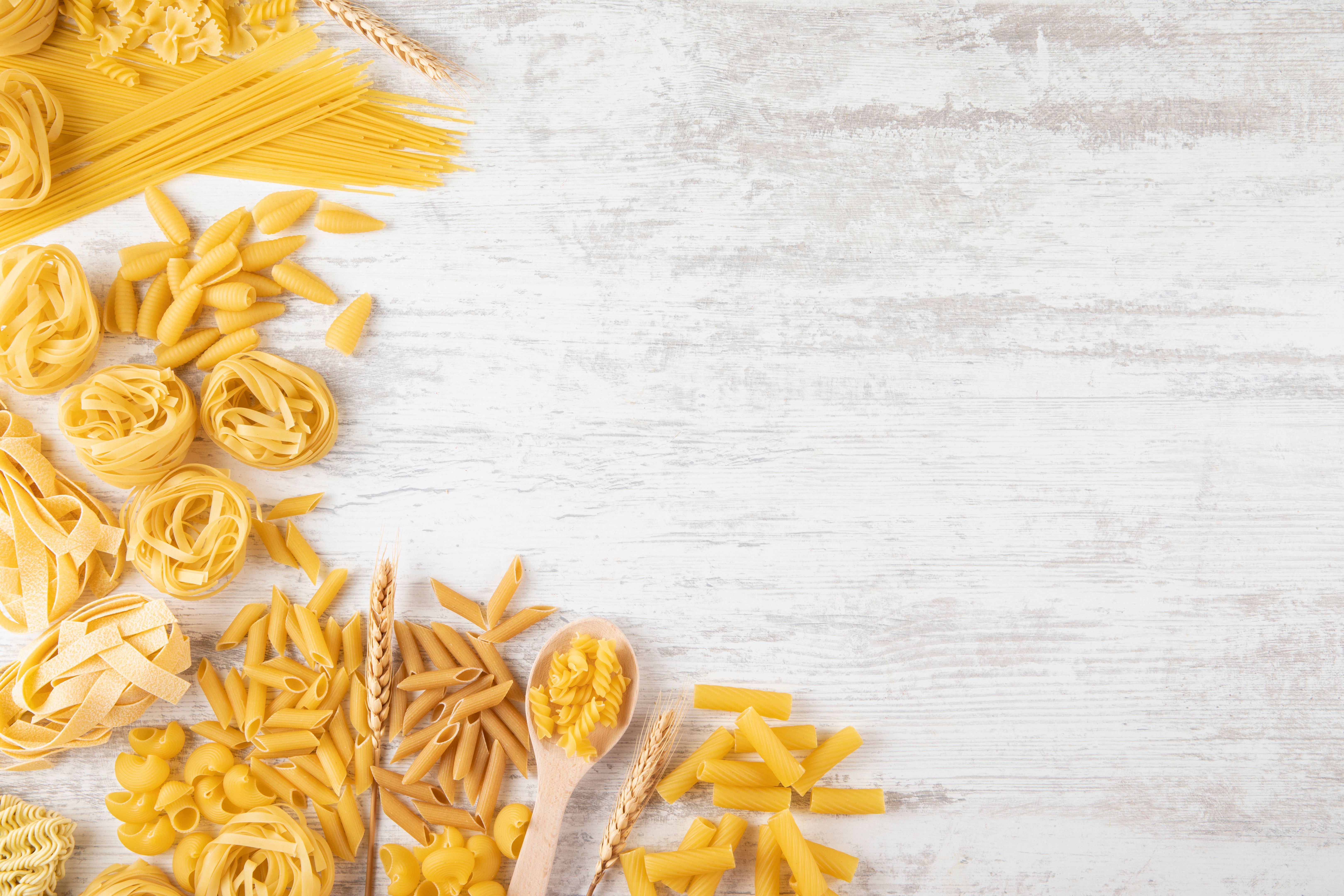 variety of pasta