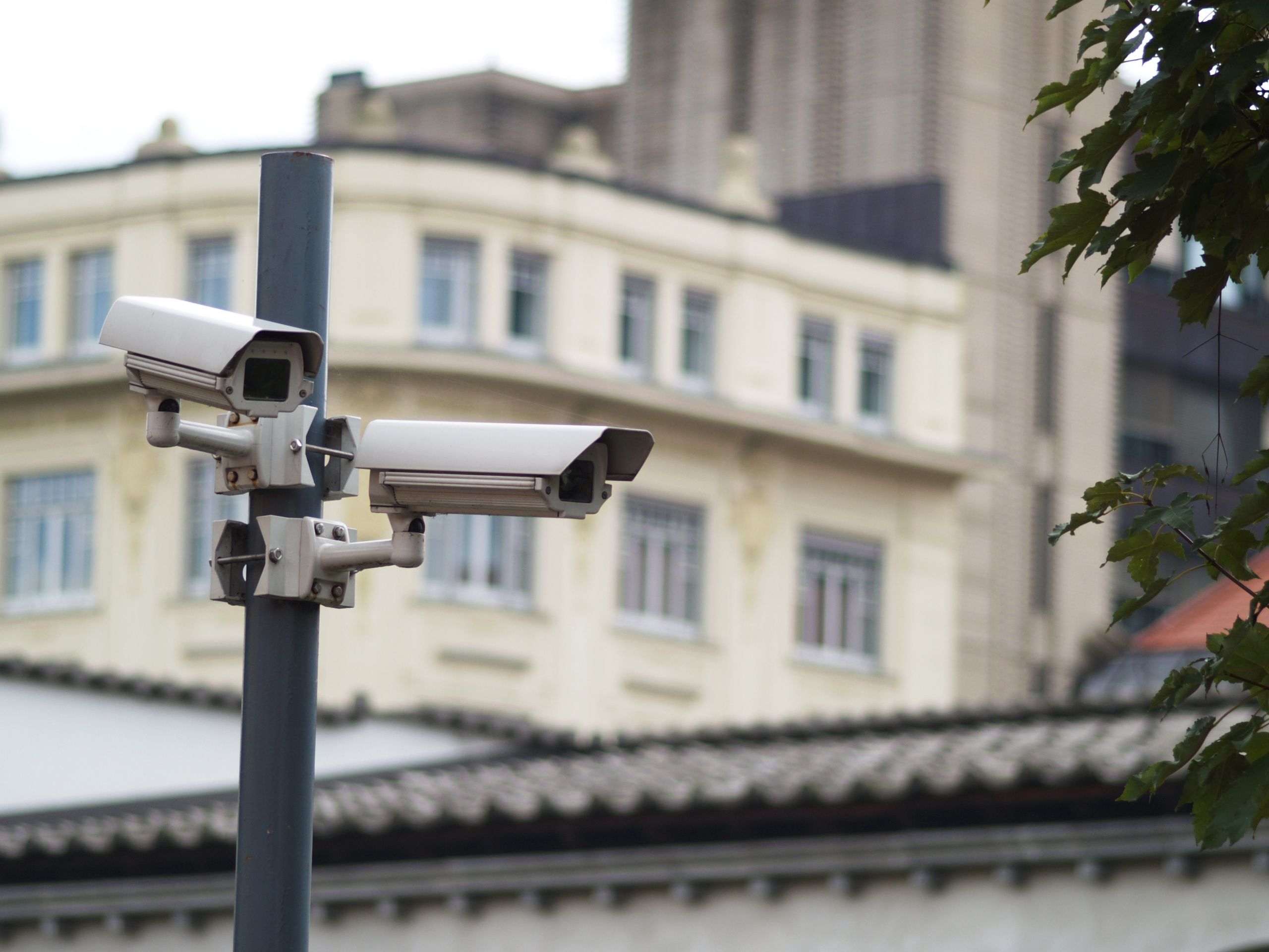 security camera street