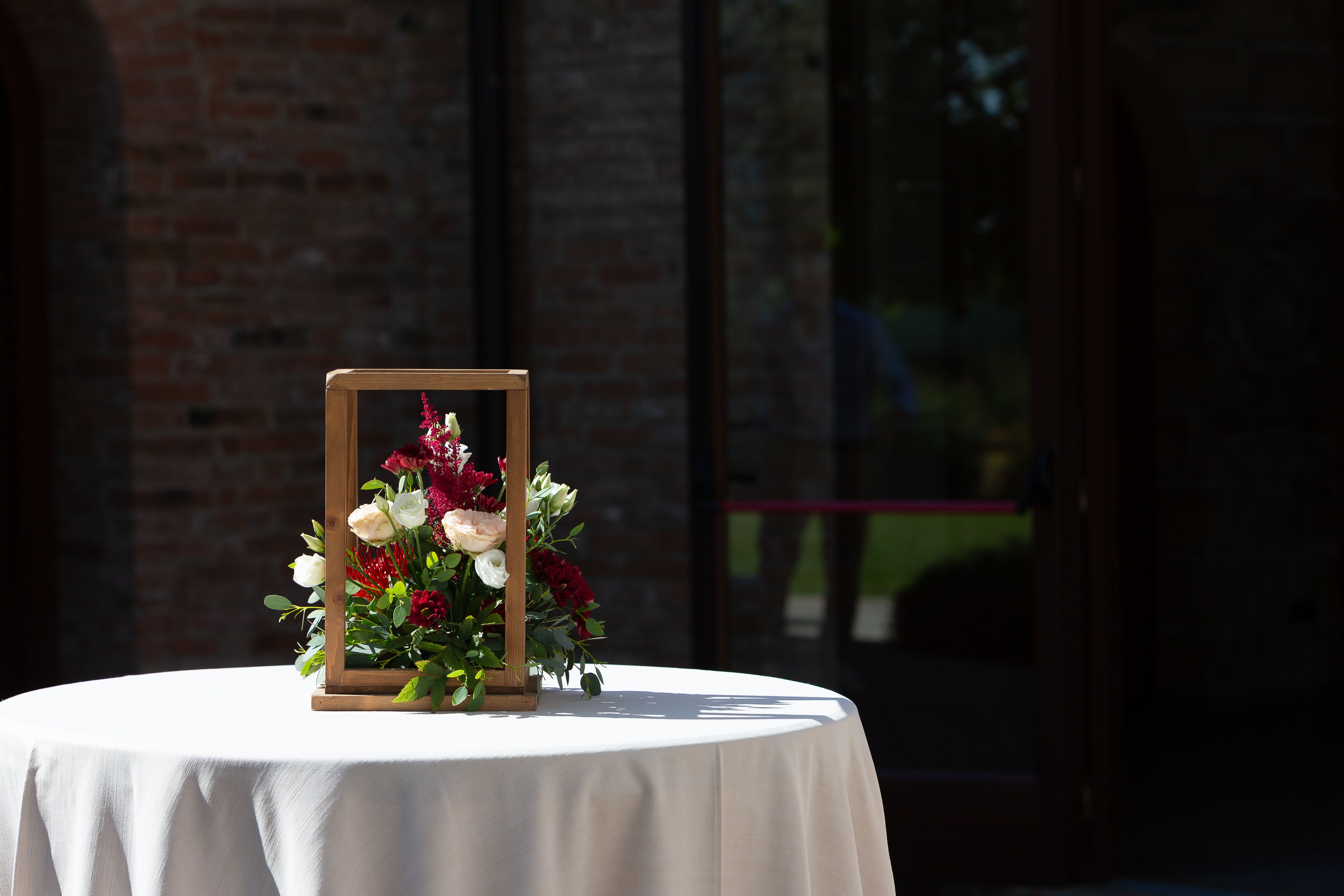 wedding reception ambiance