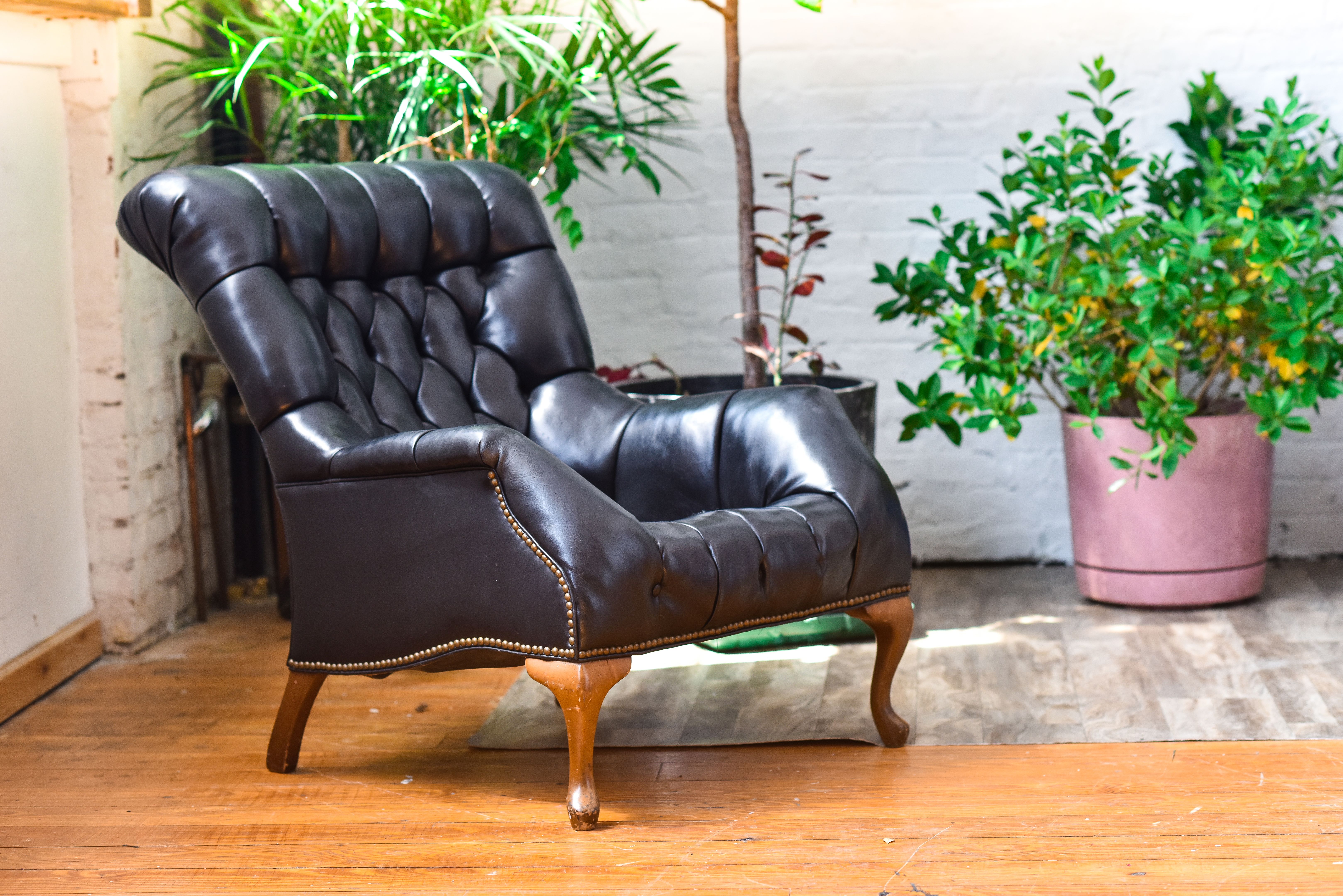 Black Leather Chair