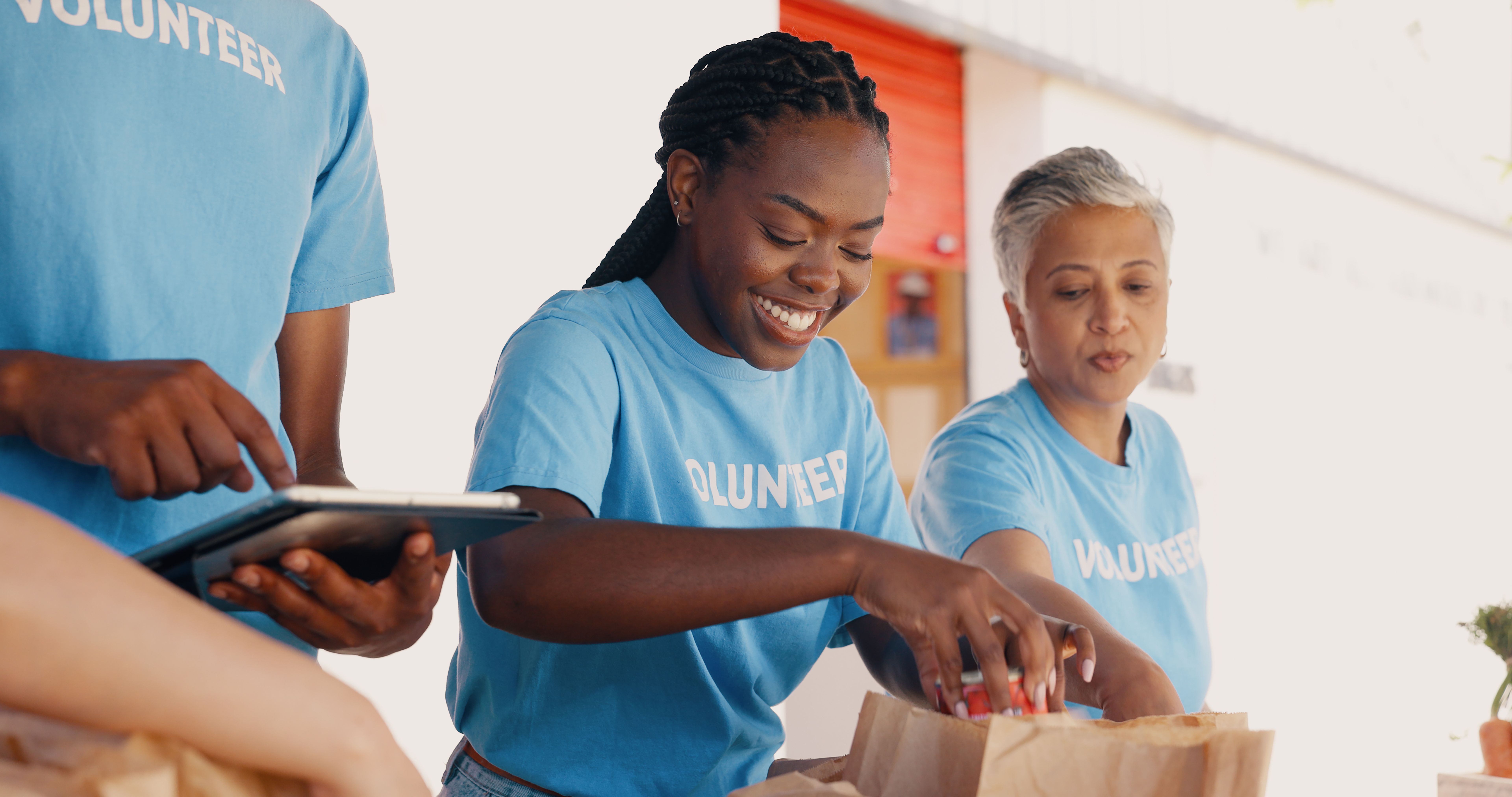 volunteer team