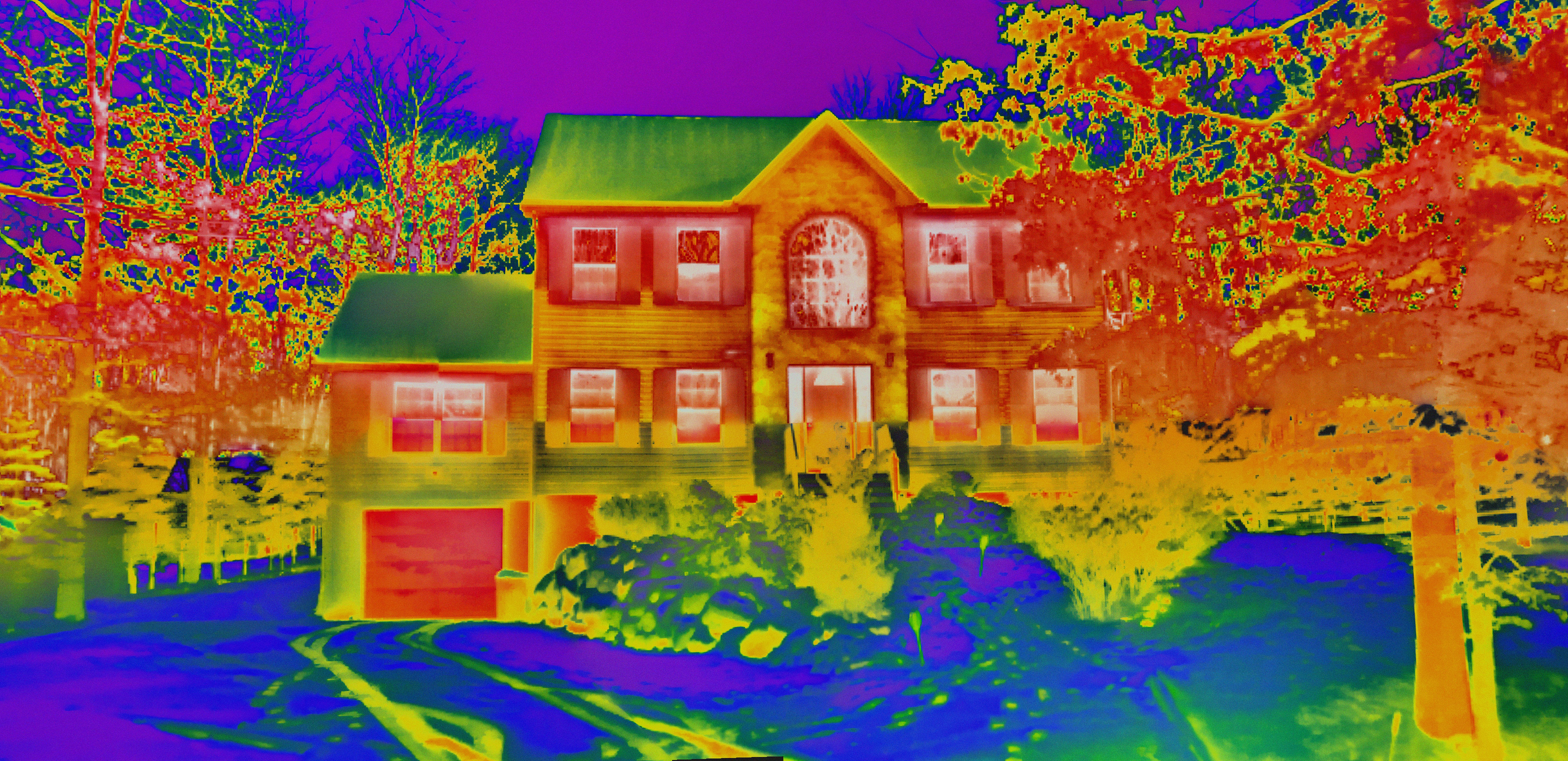 colorful house exteriors