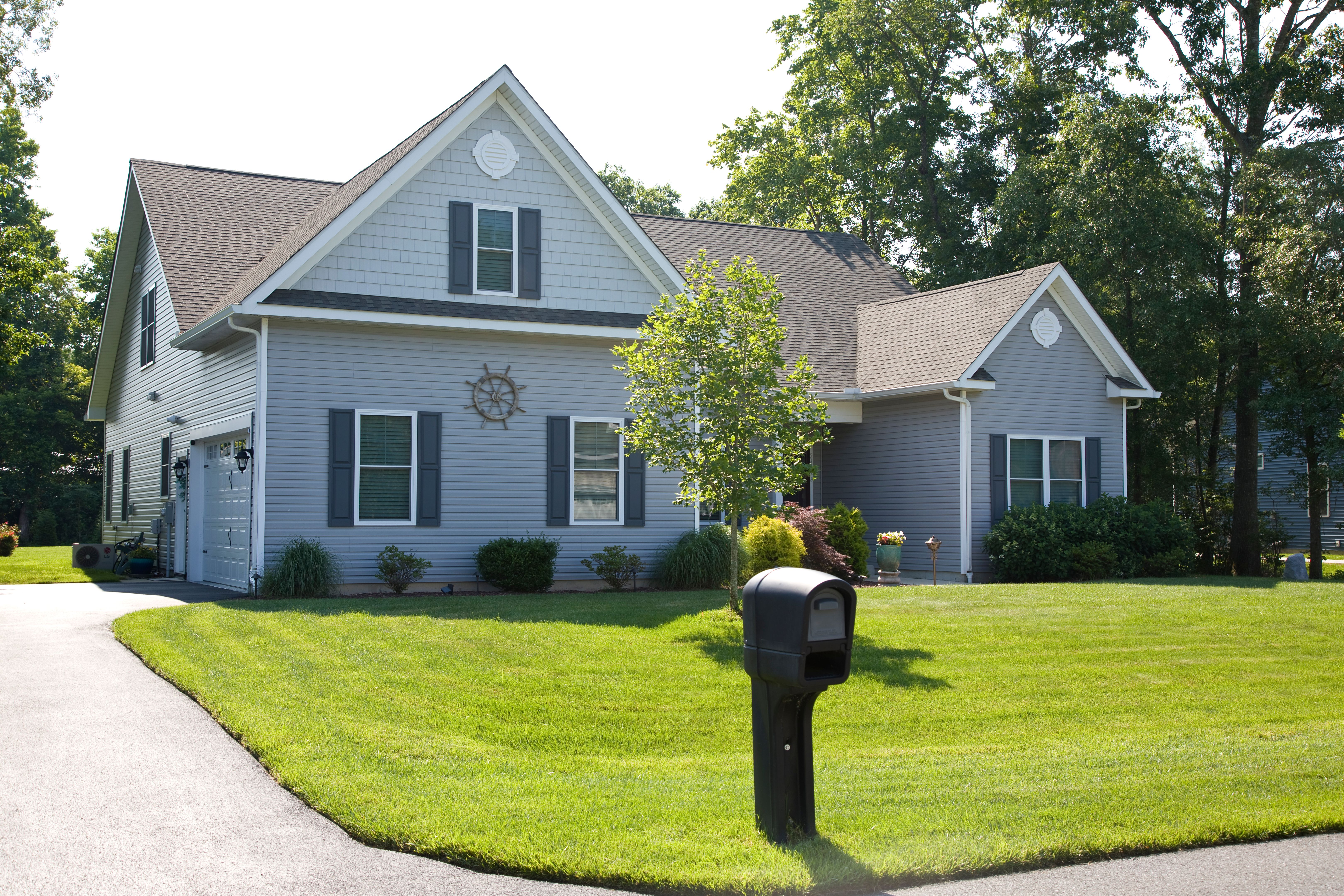 custom home exterior