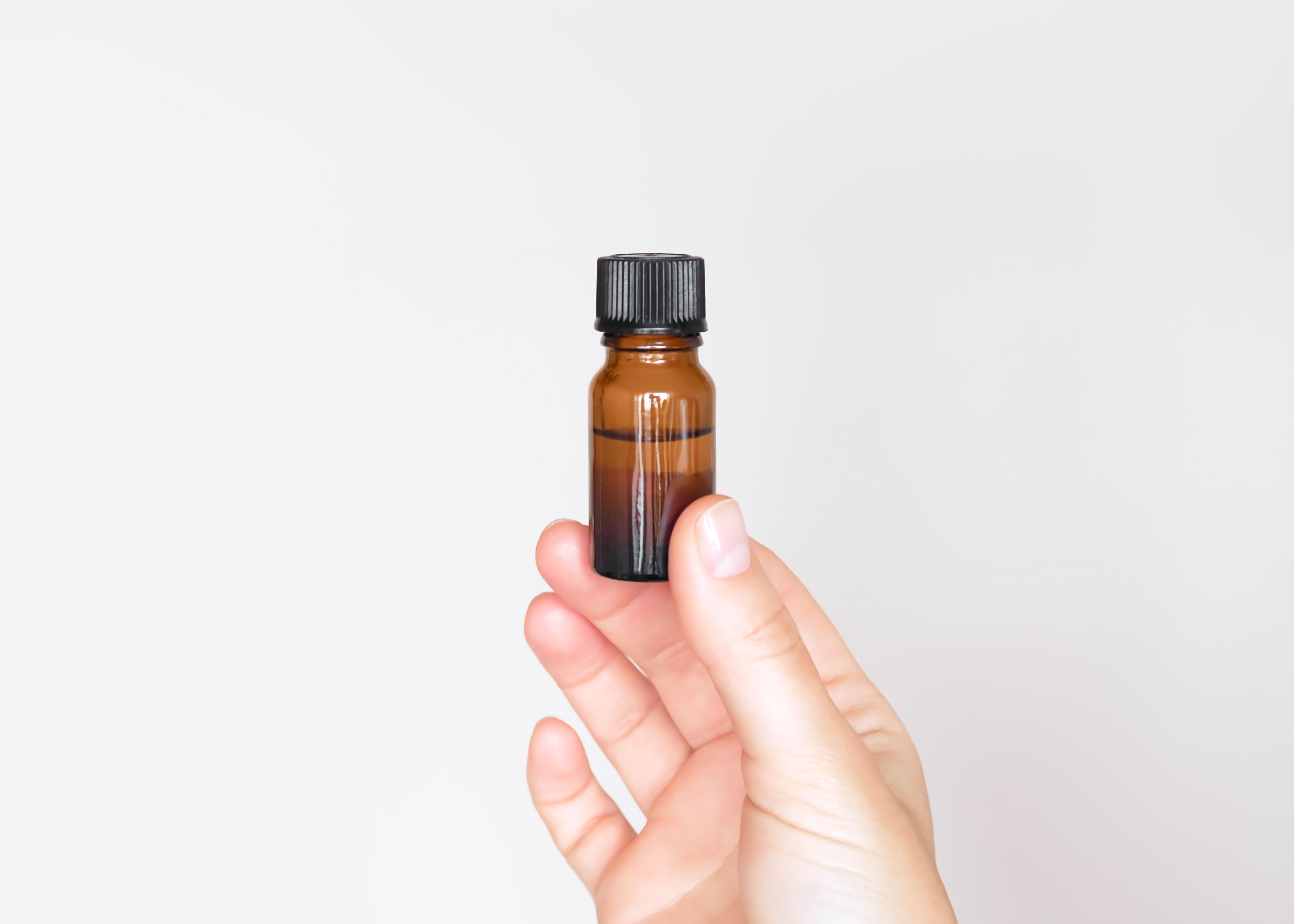 essential oil bottles