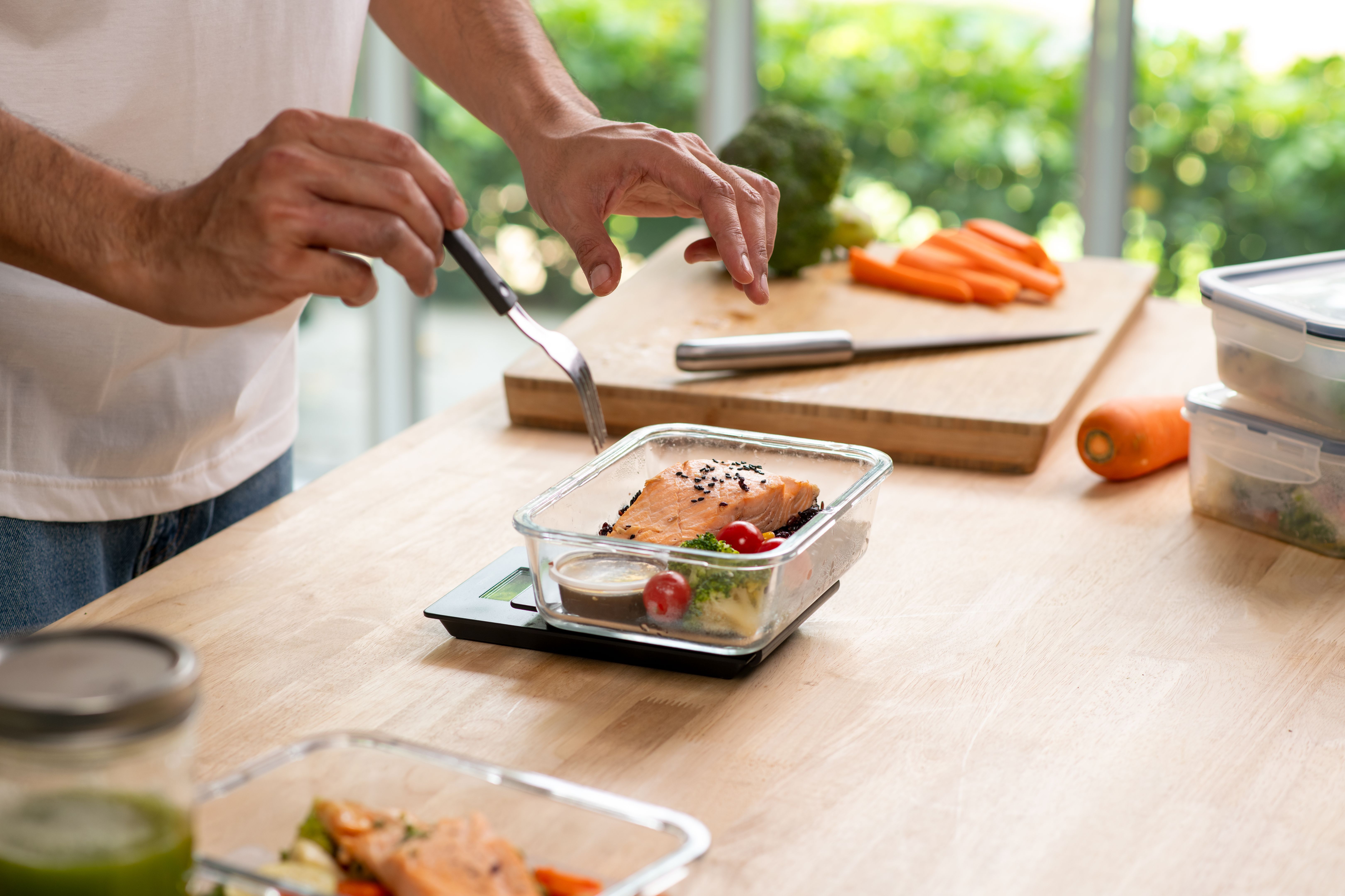 healthy meal preparation