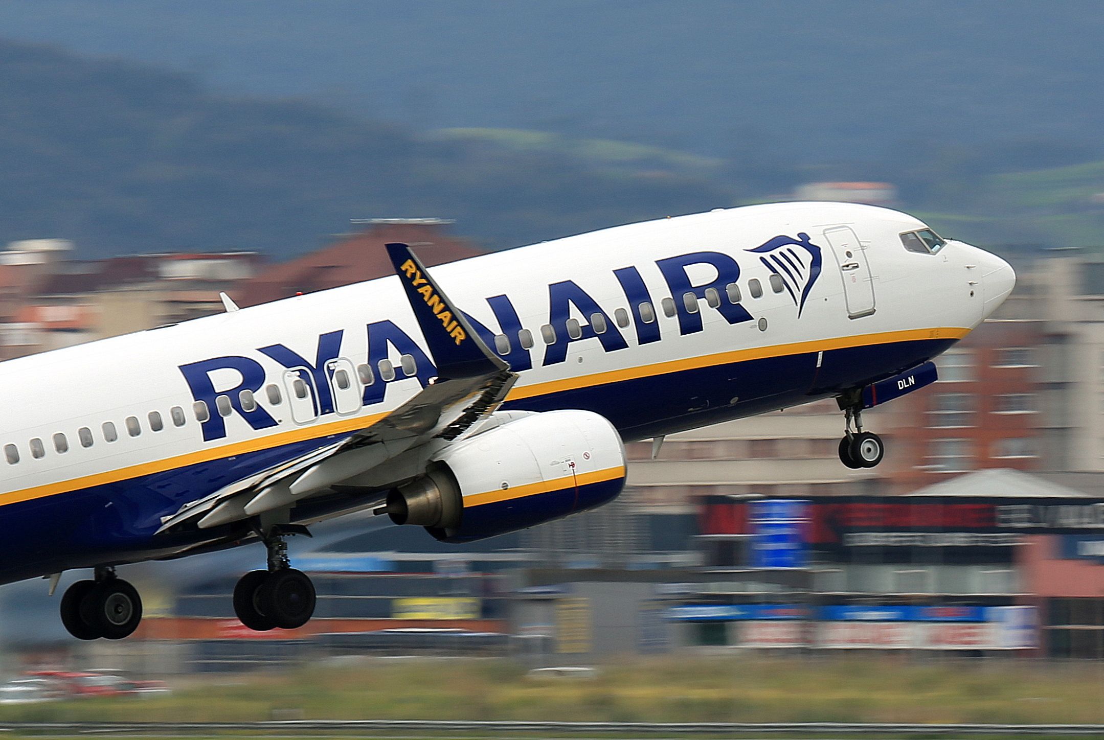 Ryanair low cost en Santander , España
