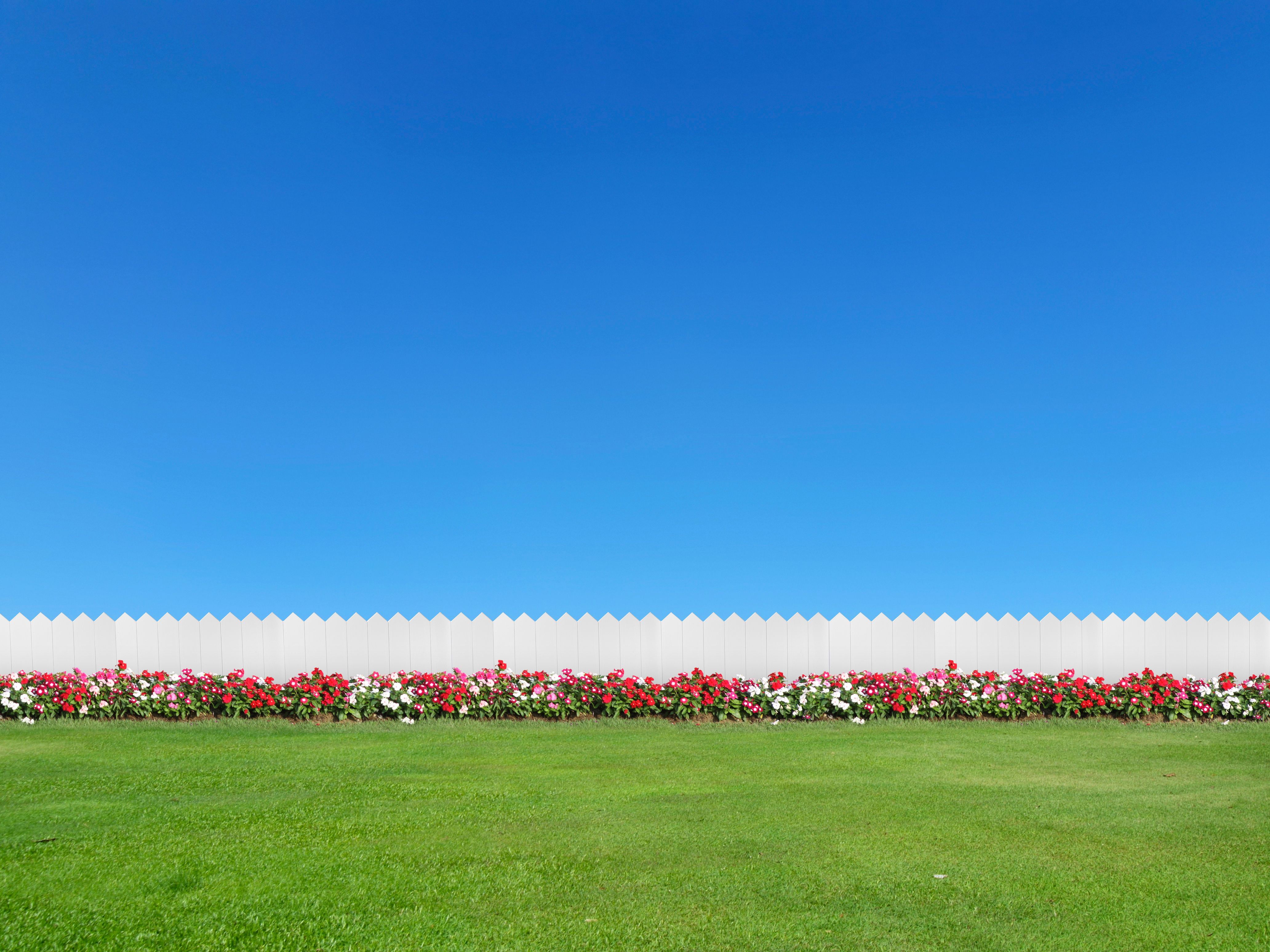 beautiful garden fence