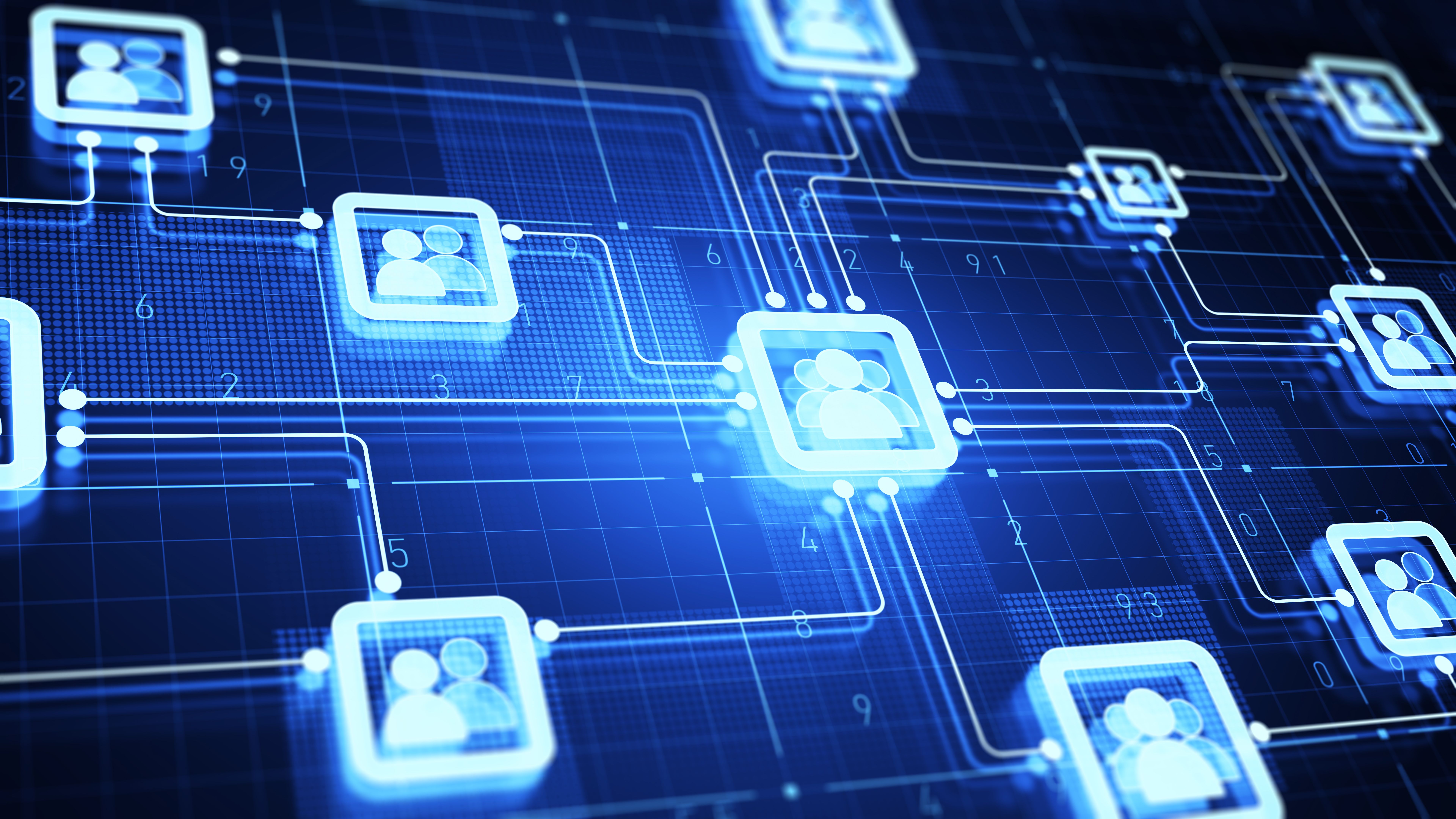 Social network concept Social network concept