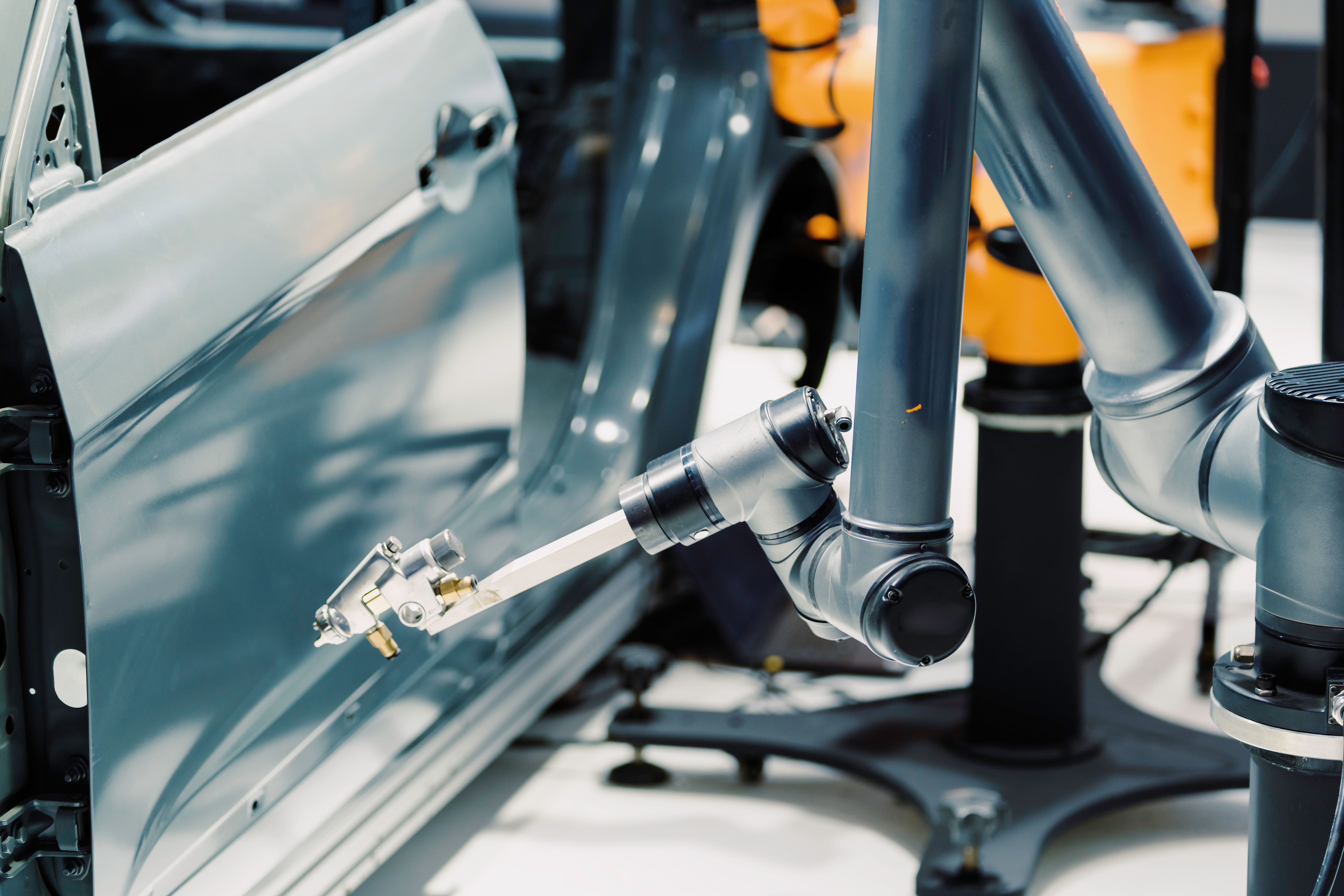 robotic arms surface treatment