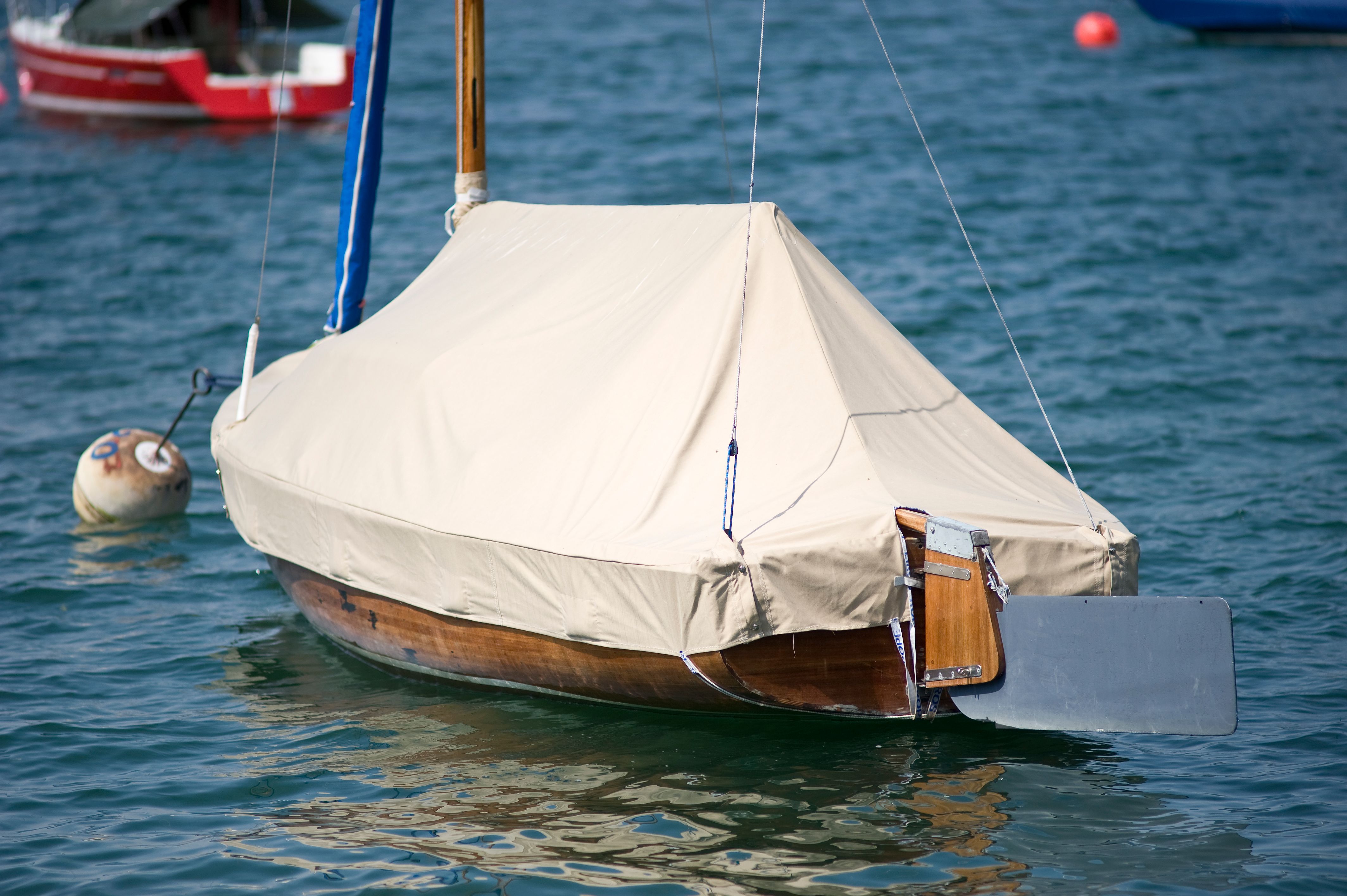 protective cover over dock