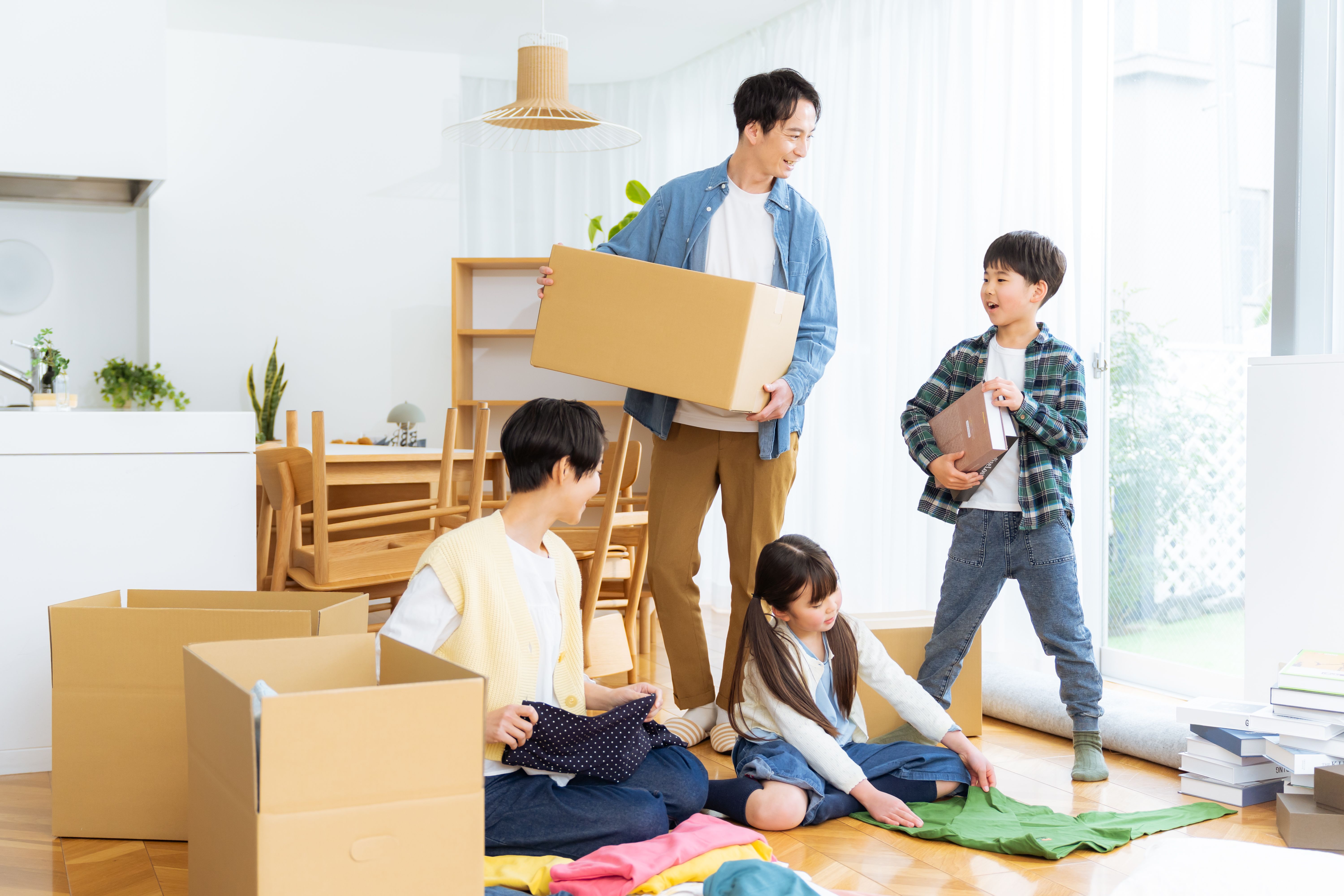 family decluttering