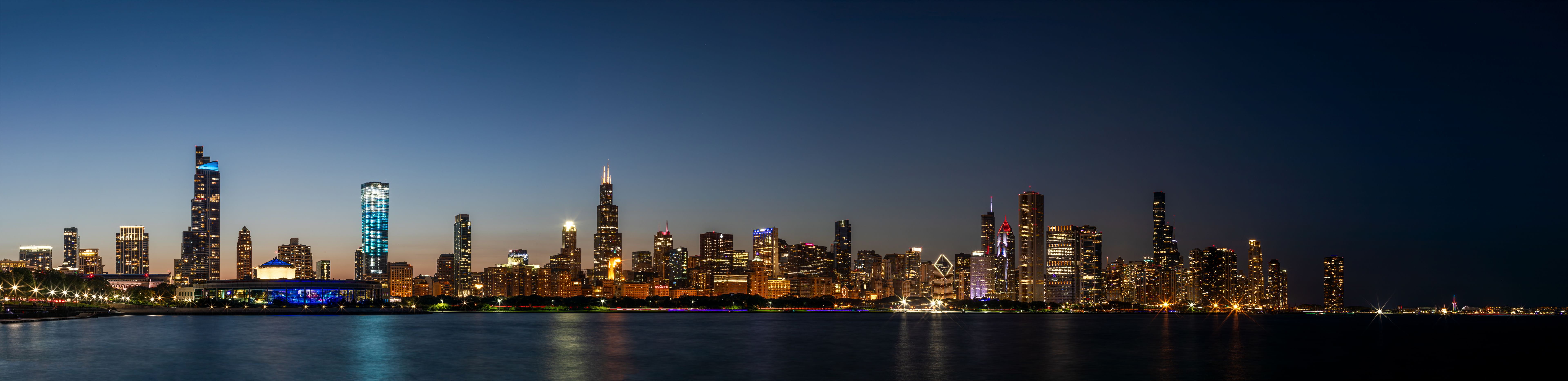 chicago skyline amateur photography